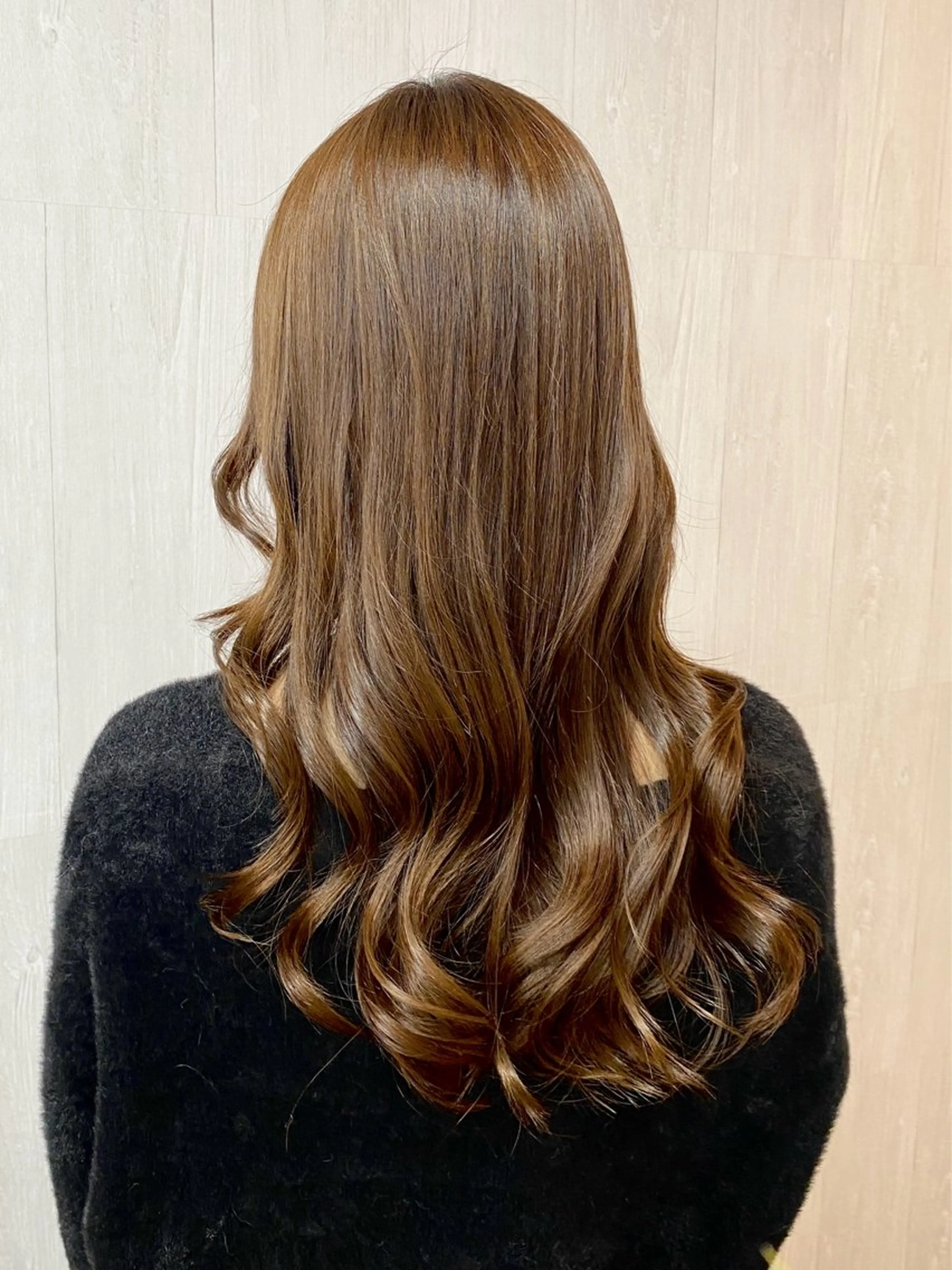 ロング カラー カット ヘアカラー トリートメント GLOSS♡ ヤマガミコウジのヘアスタイル