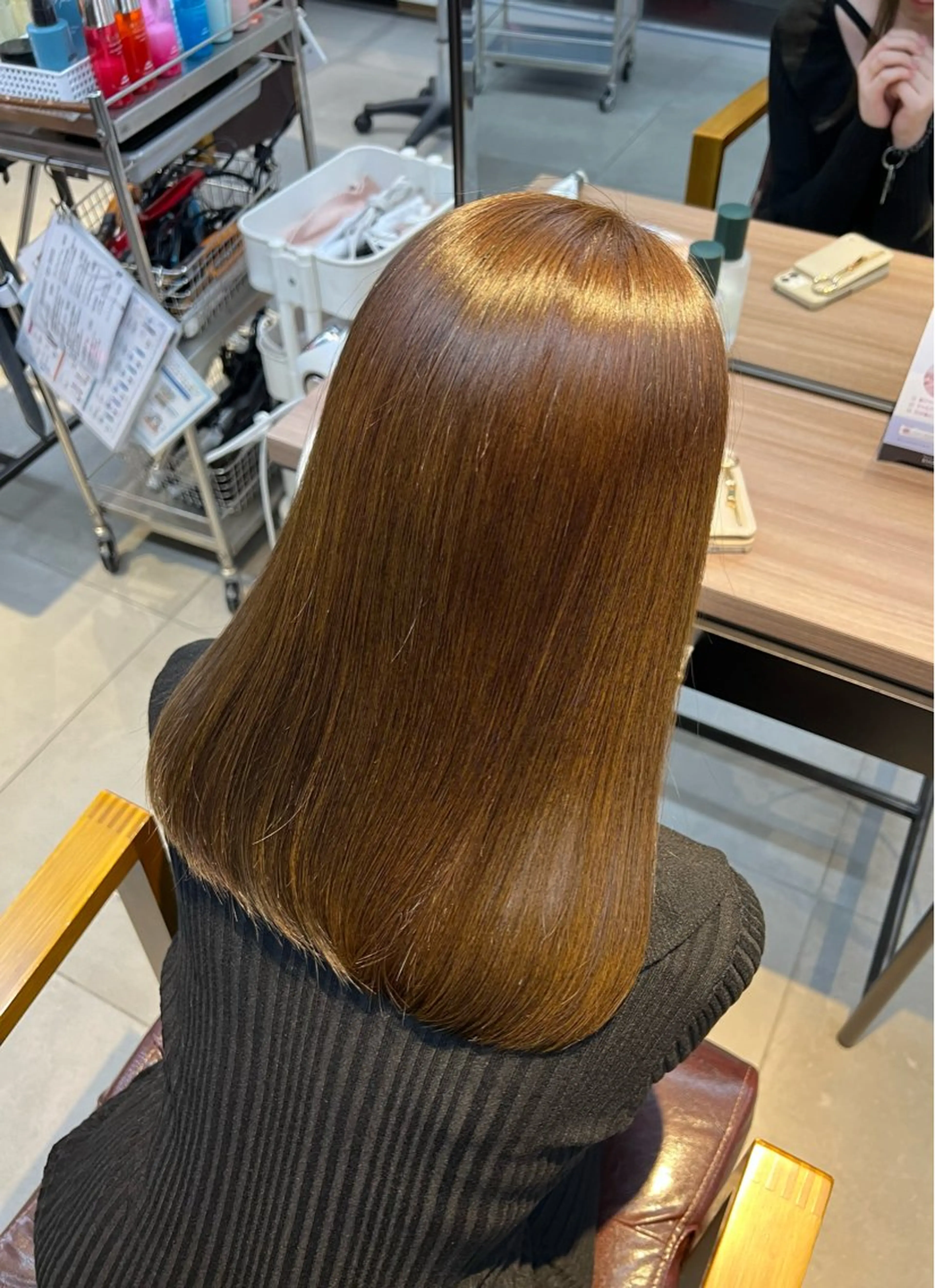 ミディアム ヘアカラー Kako🫧⭐️ アシスタント/モデルのヘアスタイル