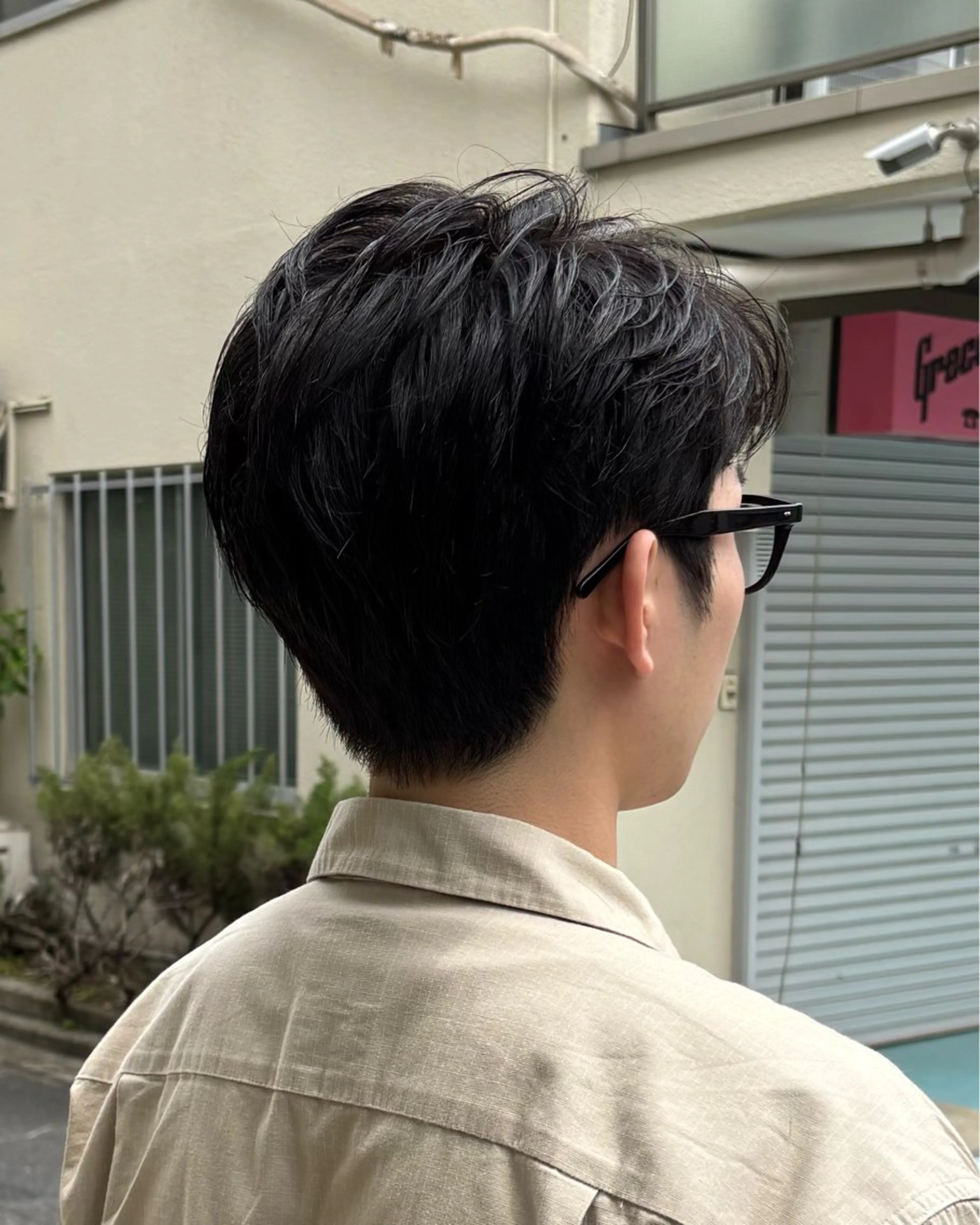 ショート メンズ 【メンズ特化】パーマ /マッシュ/ヨシダのヘアスタイル