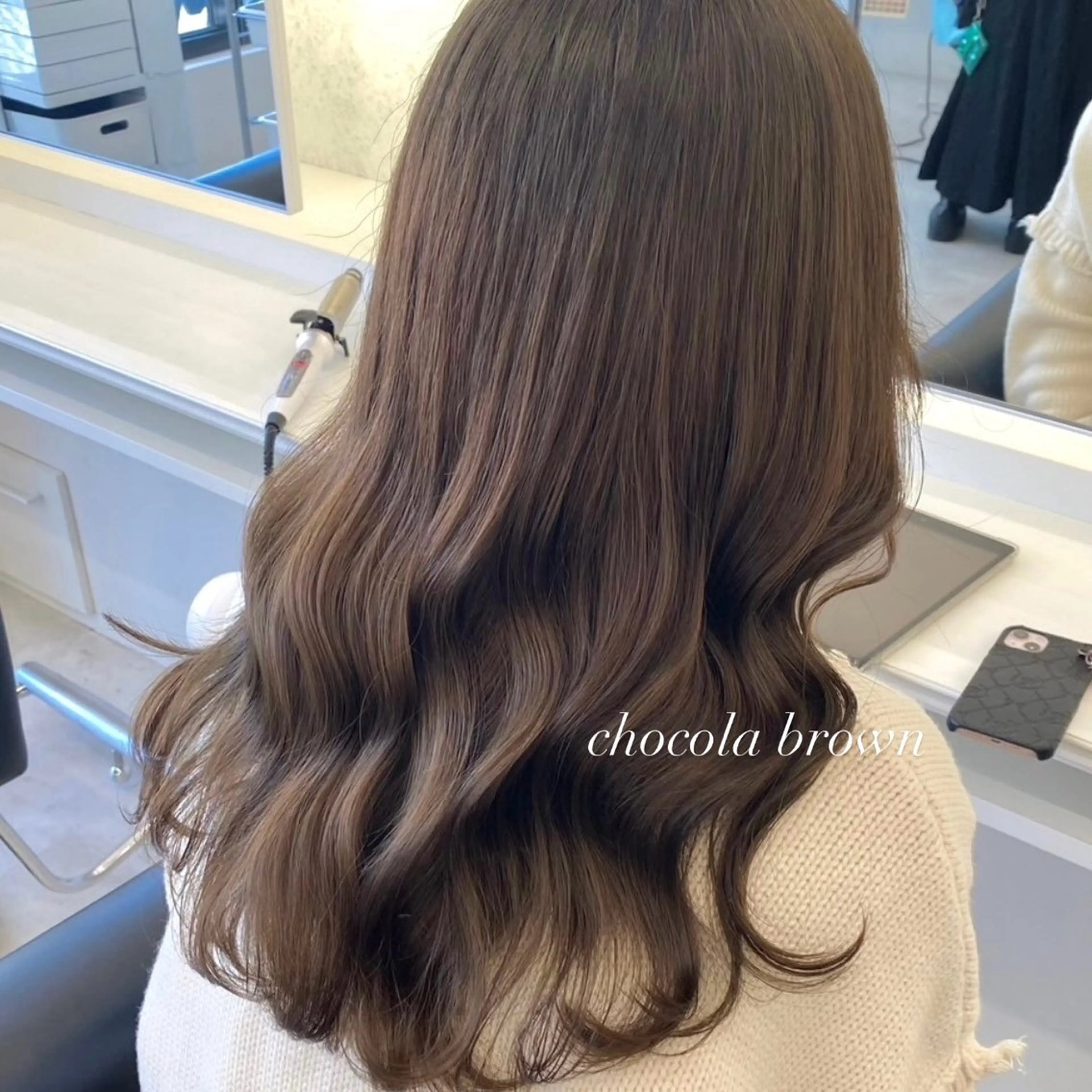 ロング カット ヘアカラー Parve Mix / 根本 梨湖🫧のヘアスタイル