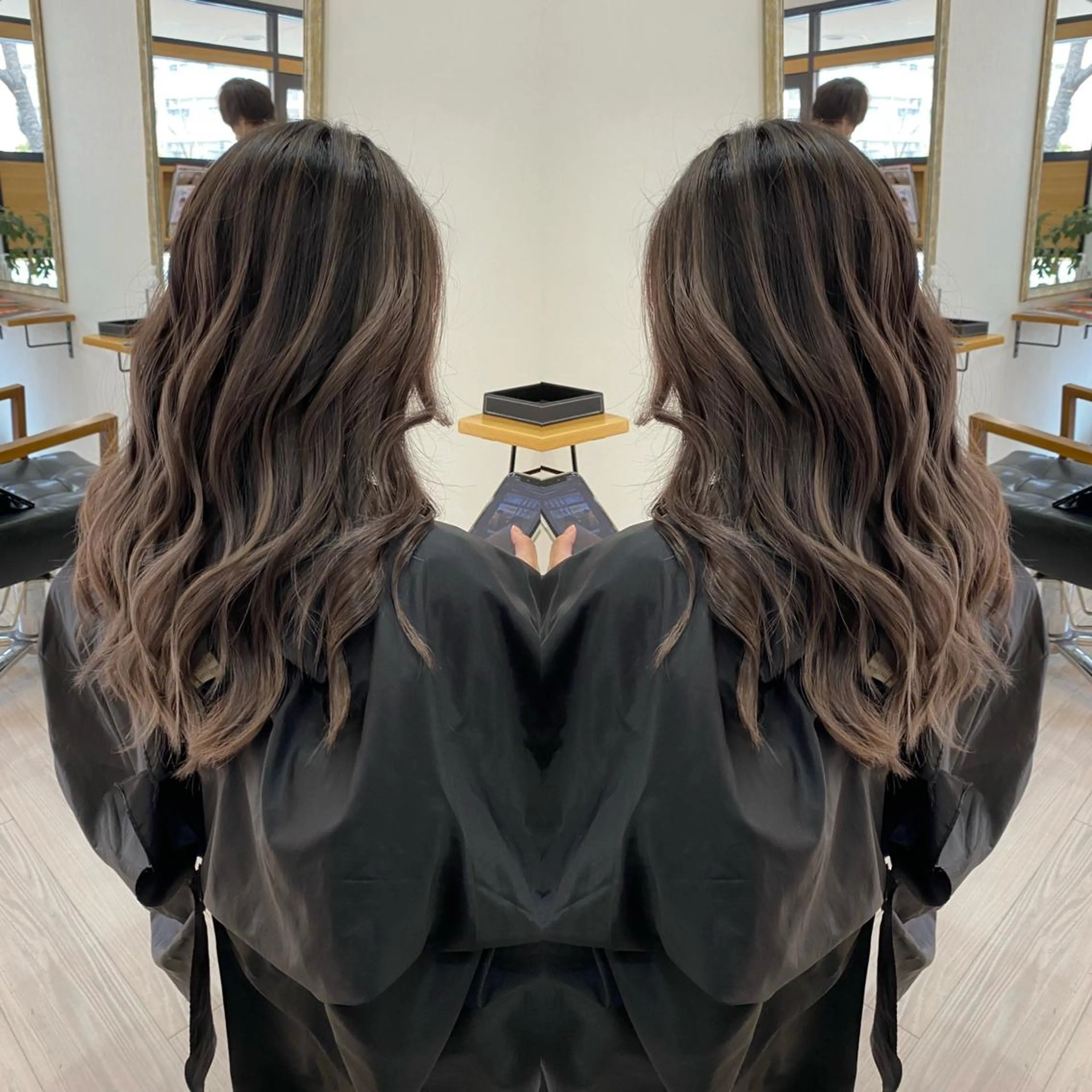 ロング レイヤーカット ashida yuukiのヘアスタイル