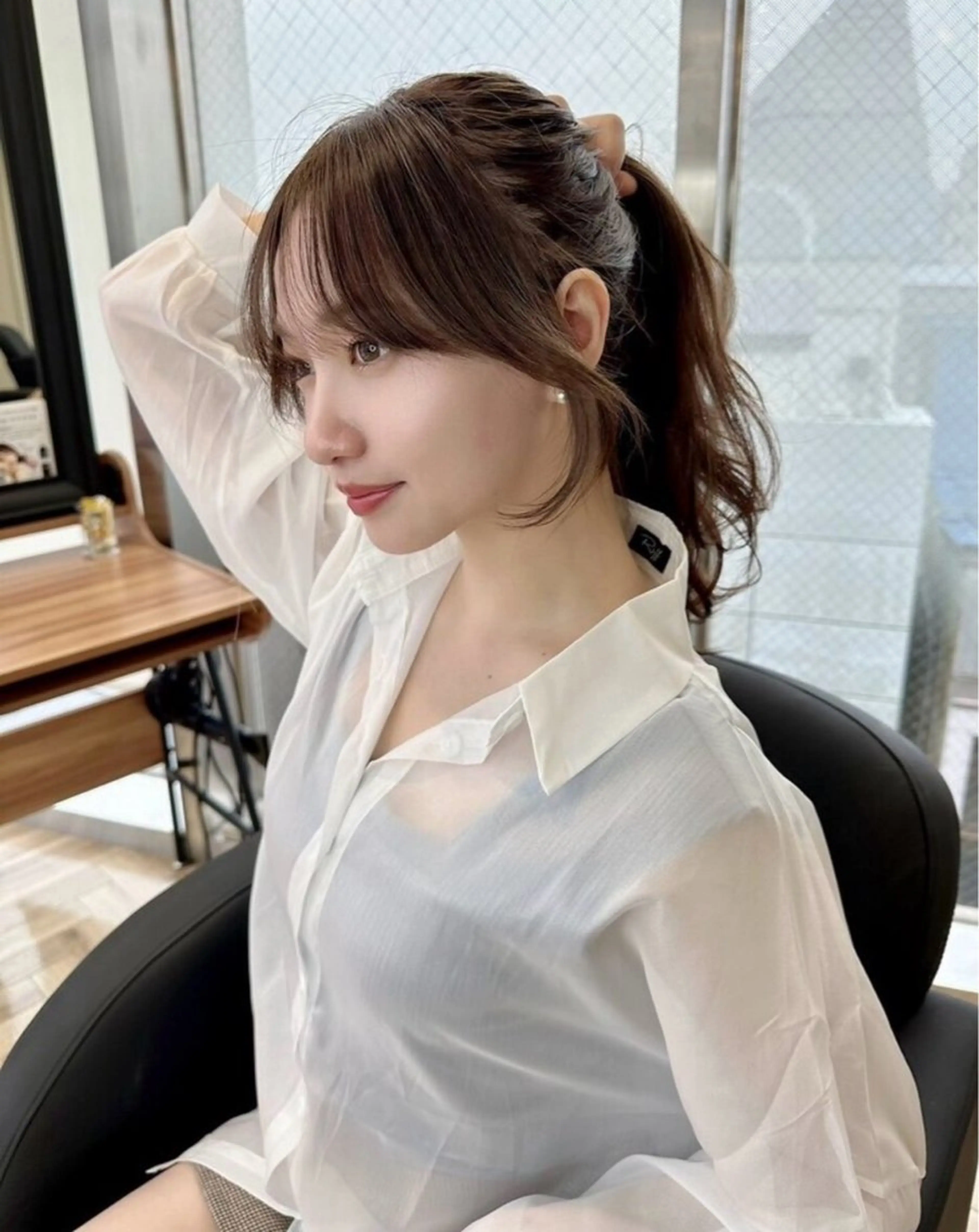 顔周りカット✂️✨の写真