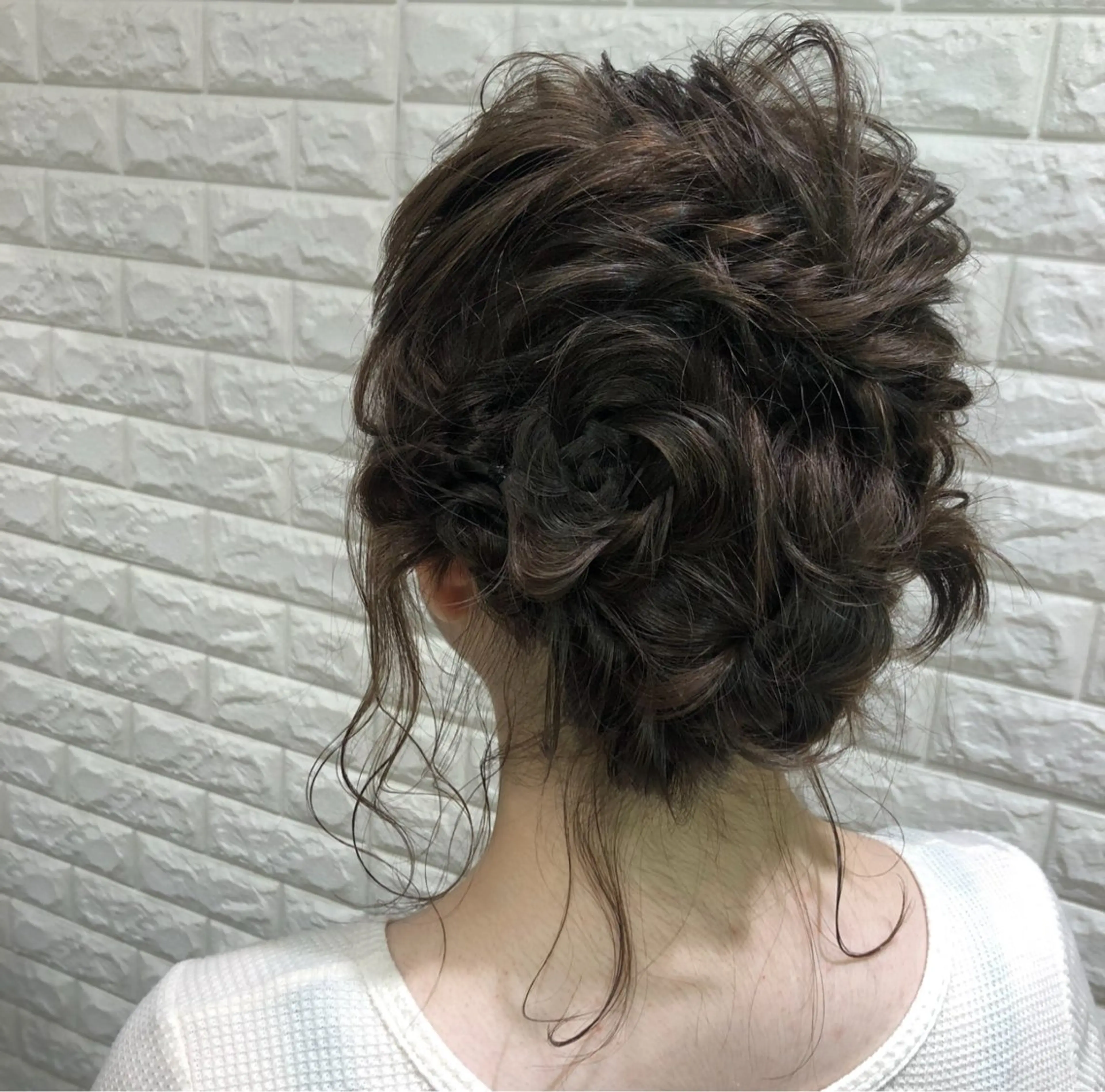 セミロング 橋本 茉保のヘアスタイル