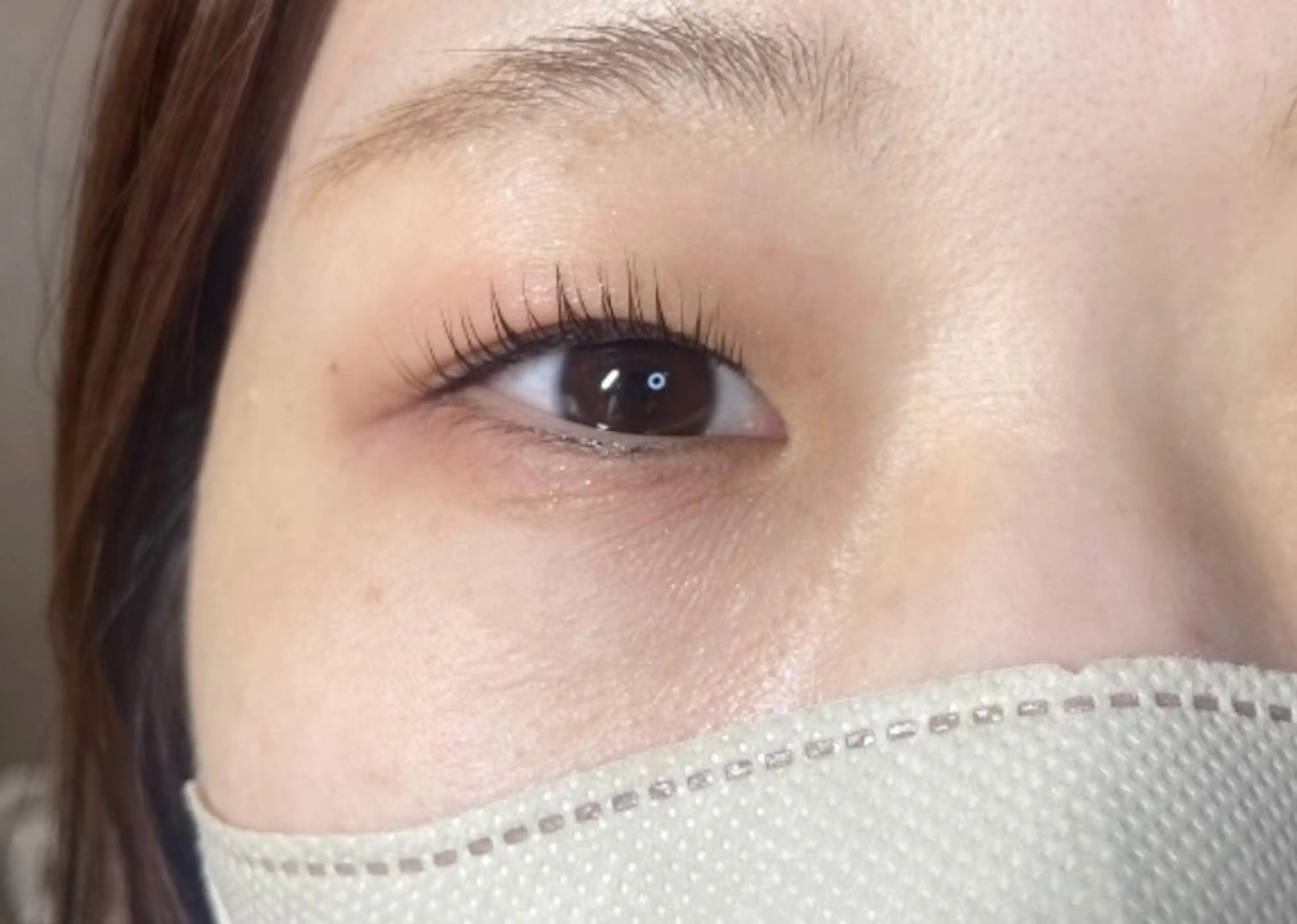 マツエク・マツパ パリジェンヌラッシュリフト 一重×まつ毛パーマ マツパ muk. 尾崎のマツエク・マツパデザイン