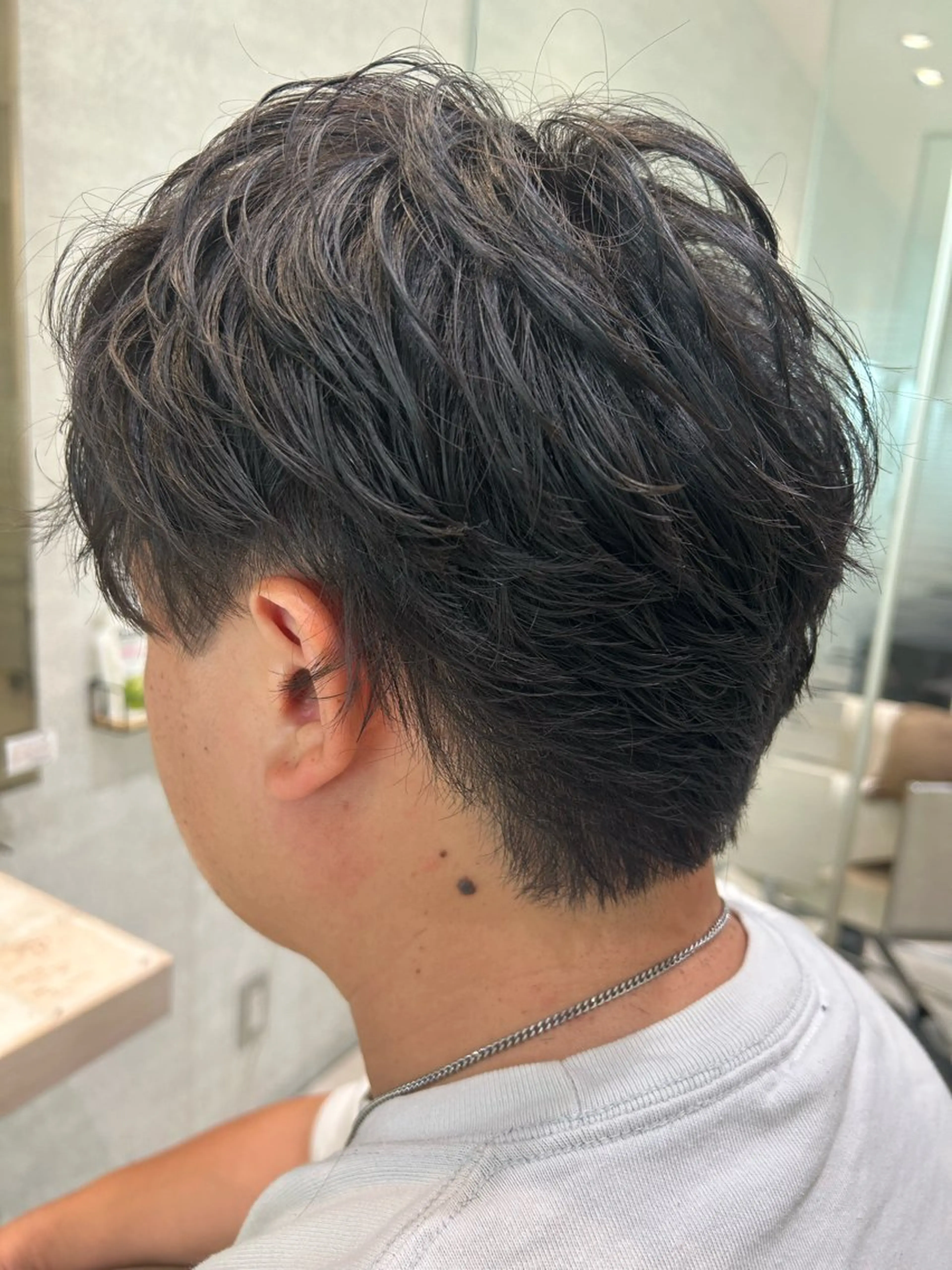 メンズ メンズパーマ 刈り上げ メンズカット/パ ーマ/スズキショウタのヘアスタイル