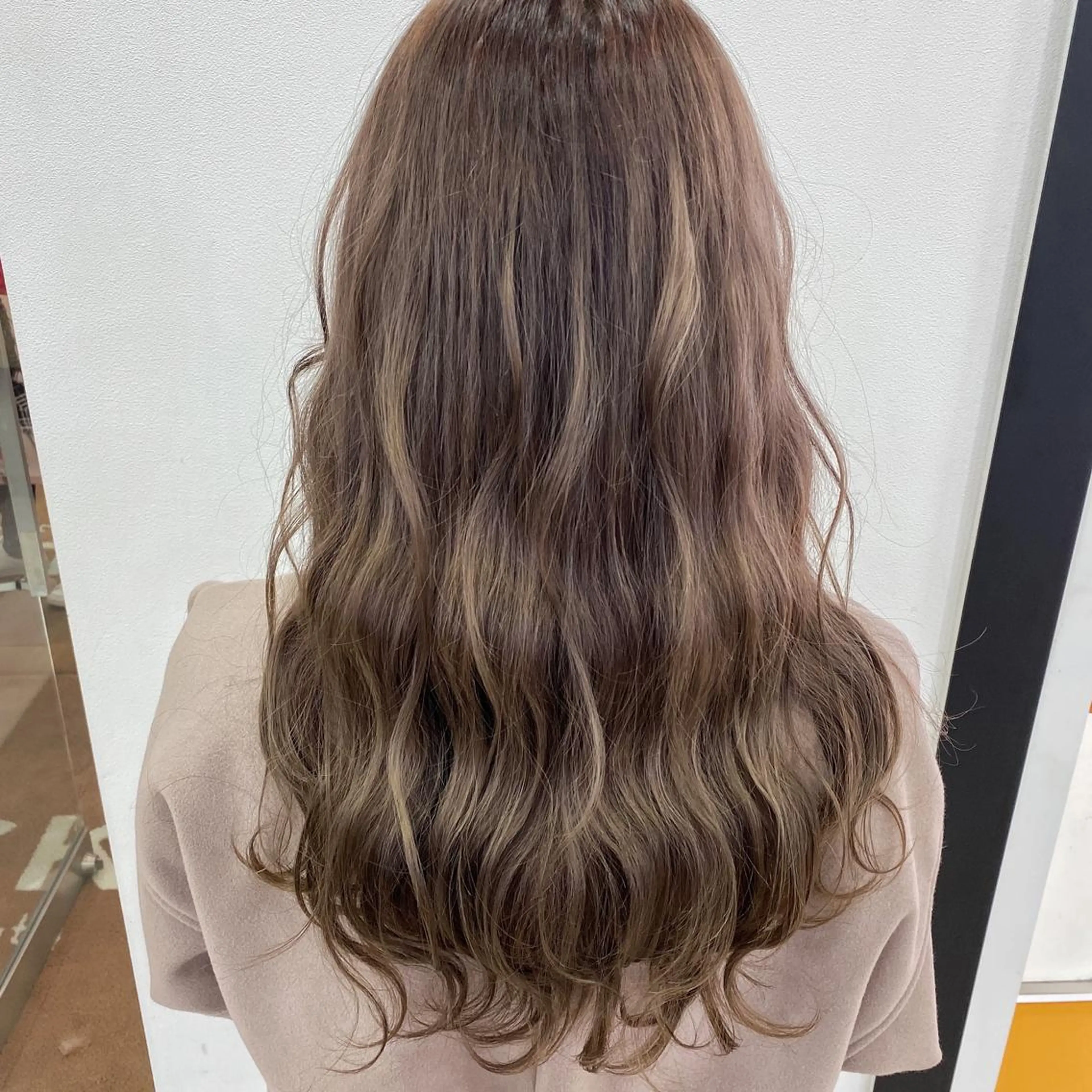 ロング メンズ縮毛矯正 ニュアンスパーマのヘアスタイル