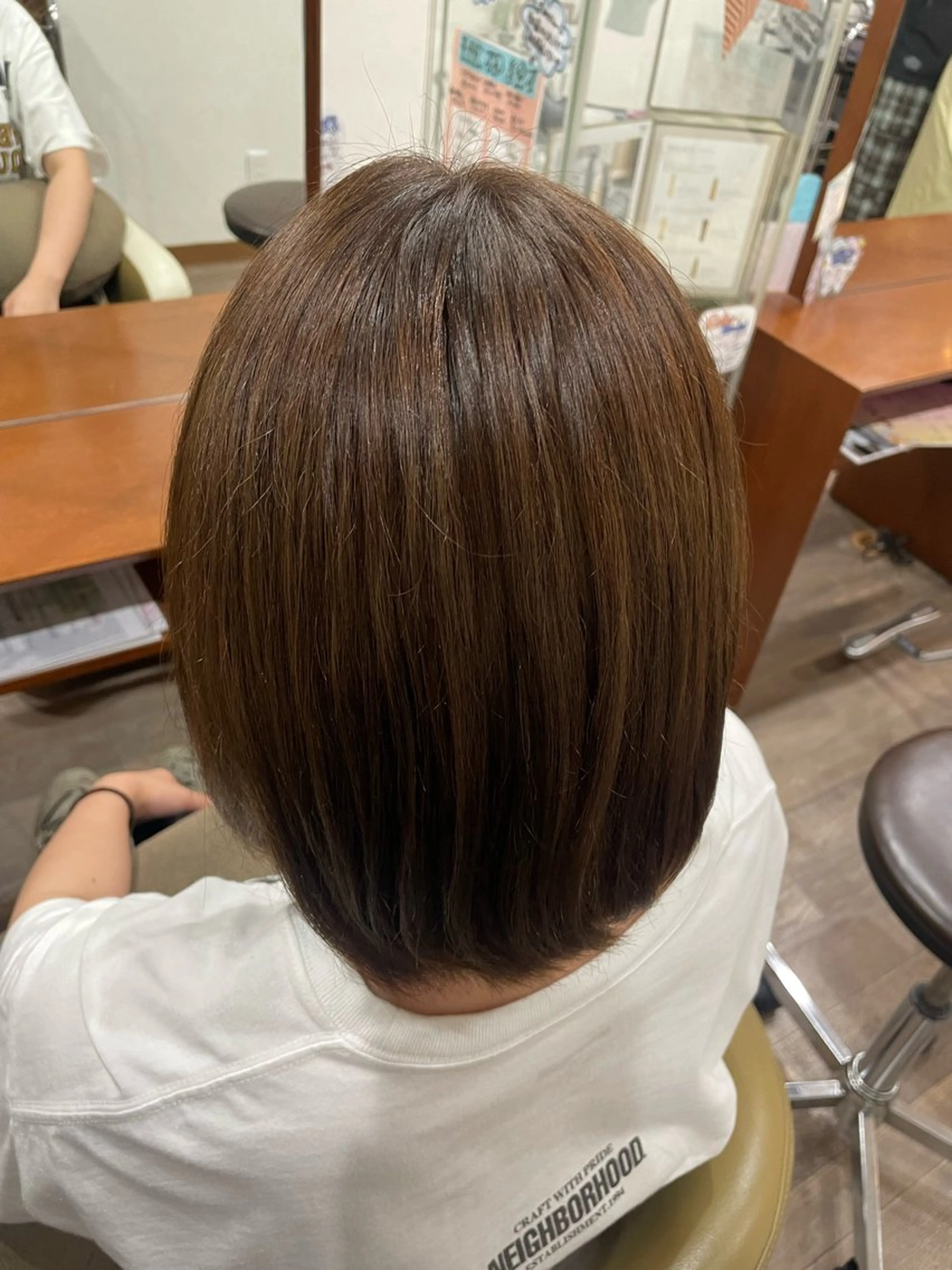 ミディアム 笠間 悠月のヘアスタイル