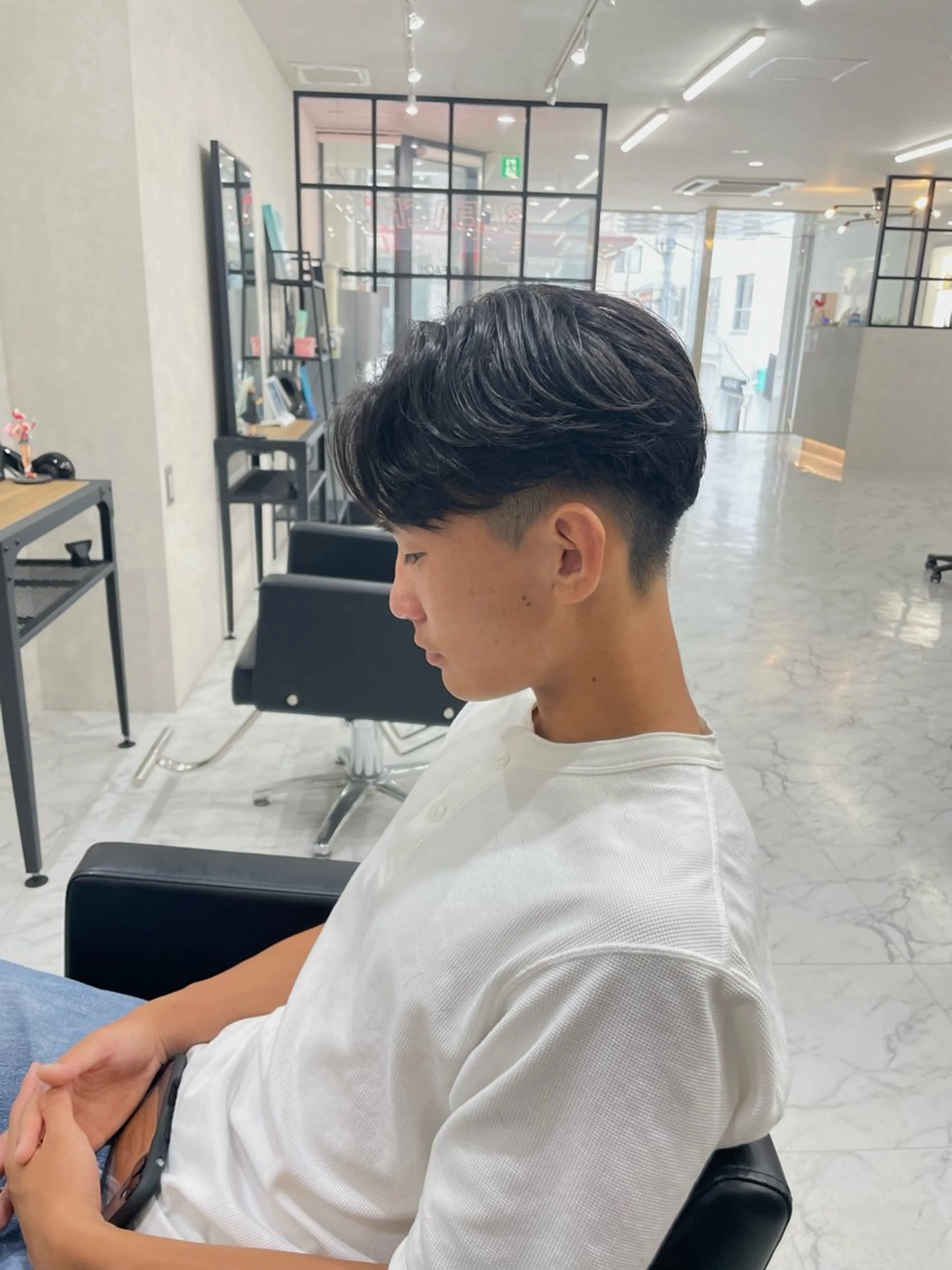 メンズ カット パーマ 木村 拓美のヘアスタイル