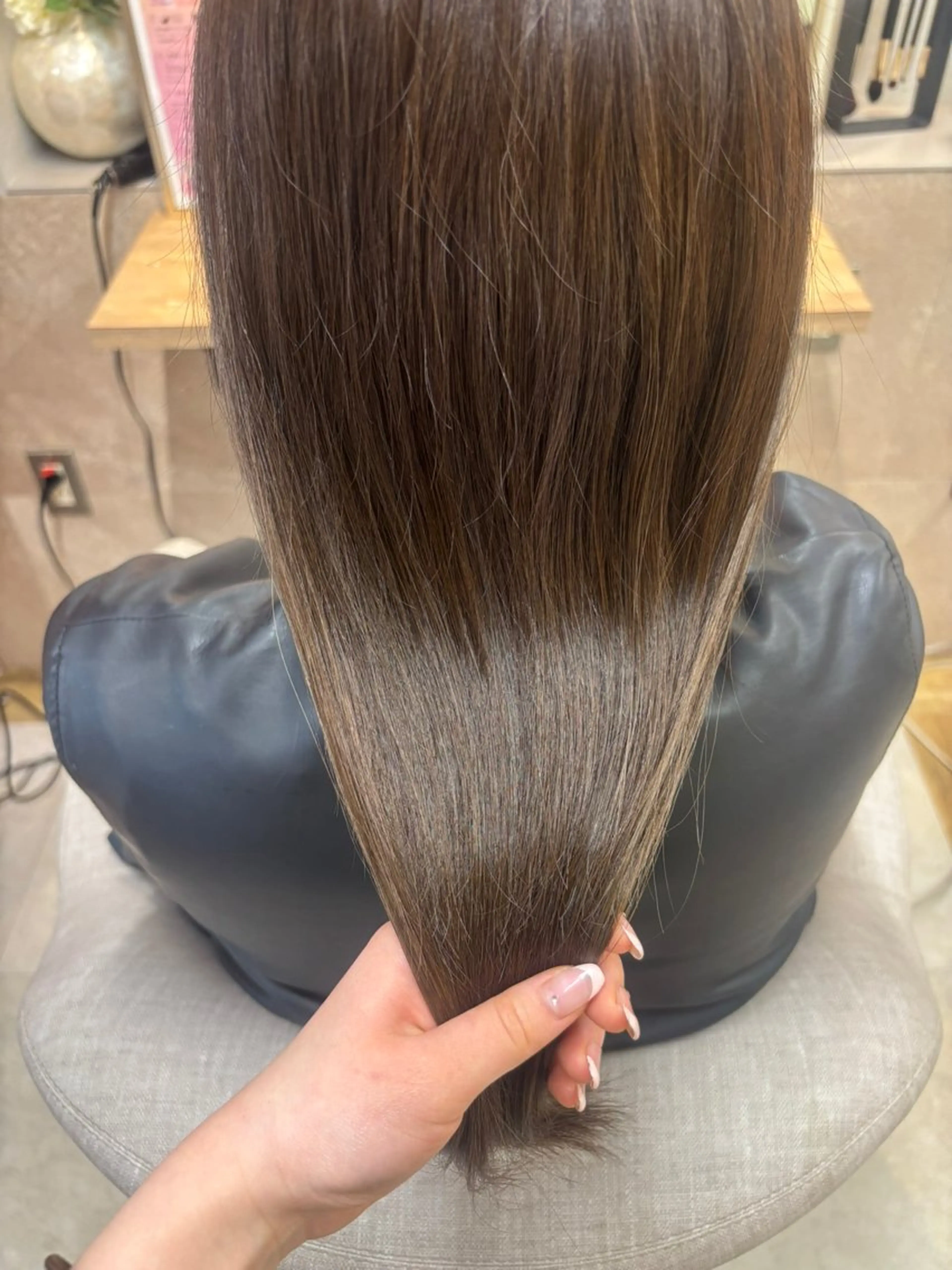 カラー 透明感カラー オリーブカラー ヘアカラー トリートメント MaryHarris 西区姪浜/Mihoのヘアスタイル