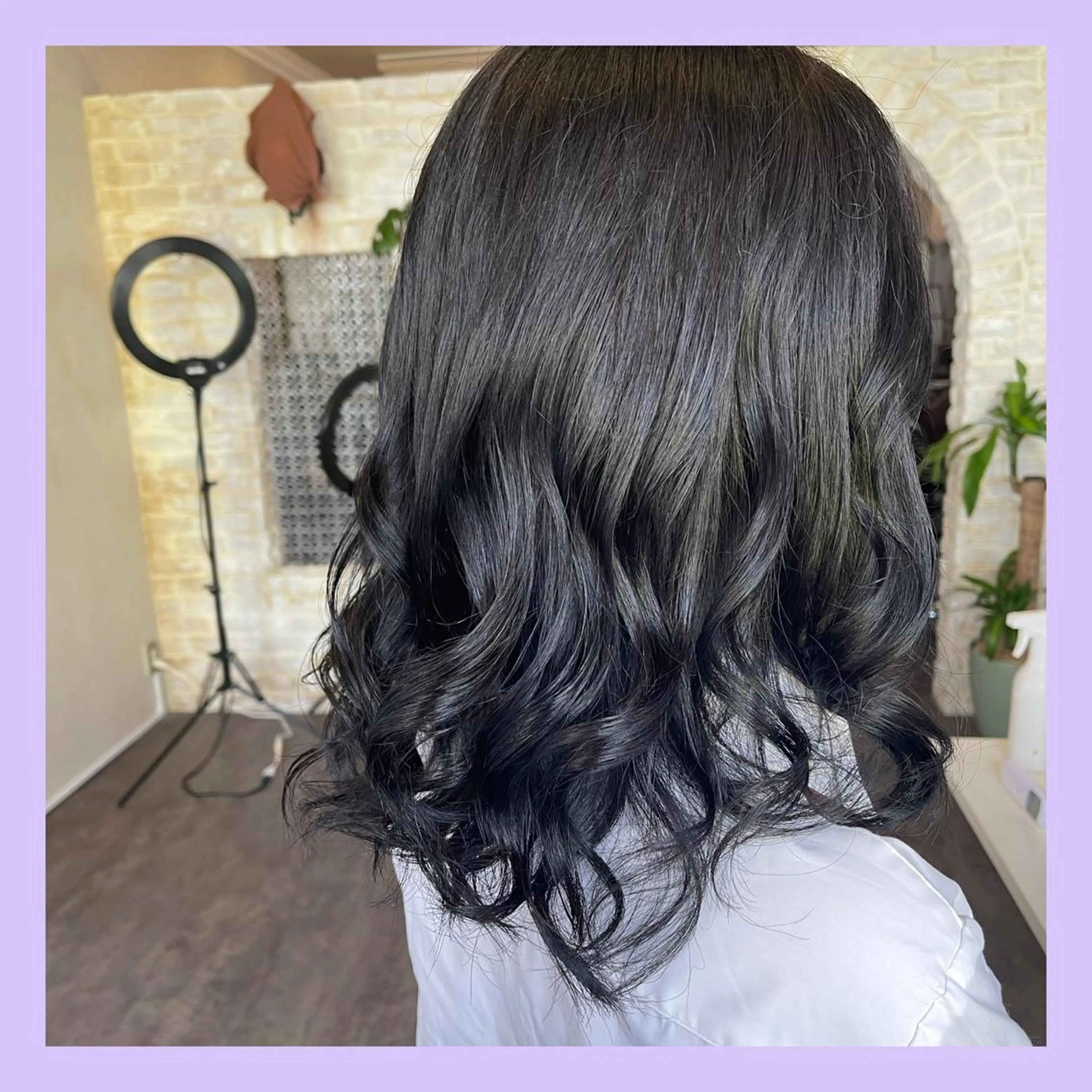 ミディアム ヘアセット カラー🫧アレンジ 🎀REIMIのヘアスタイル