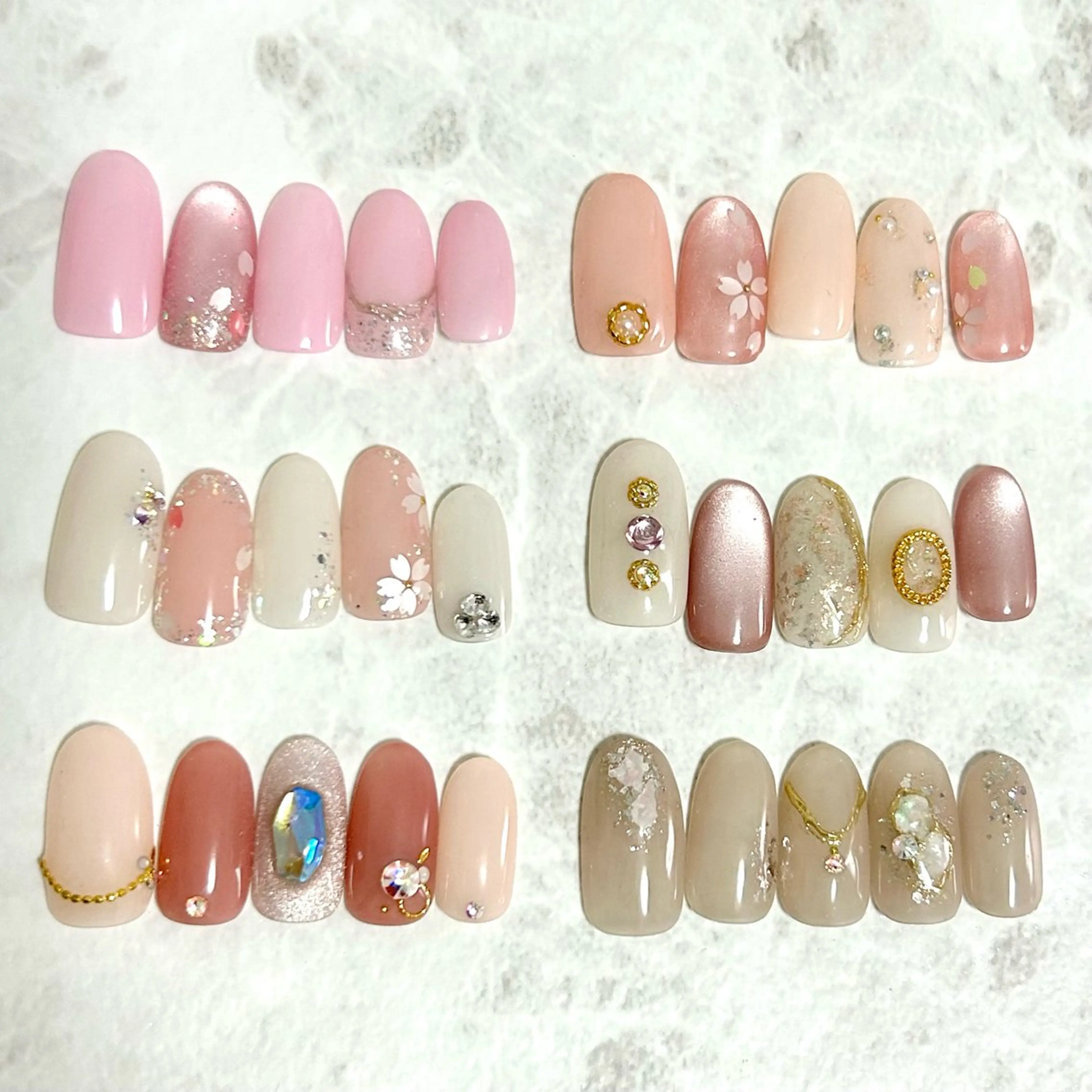 ネイル ハンドネイル なが さきのネイルデザイン