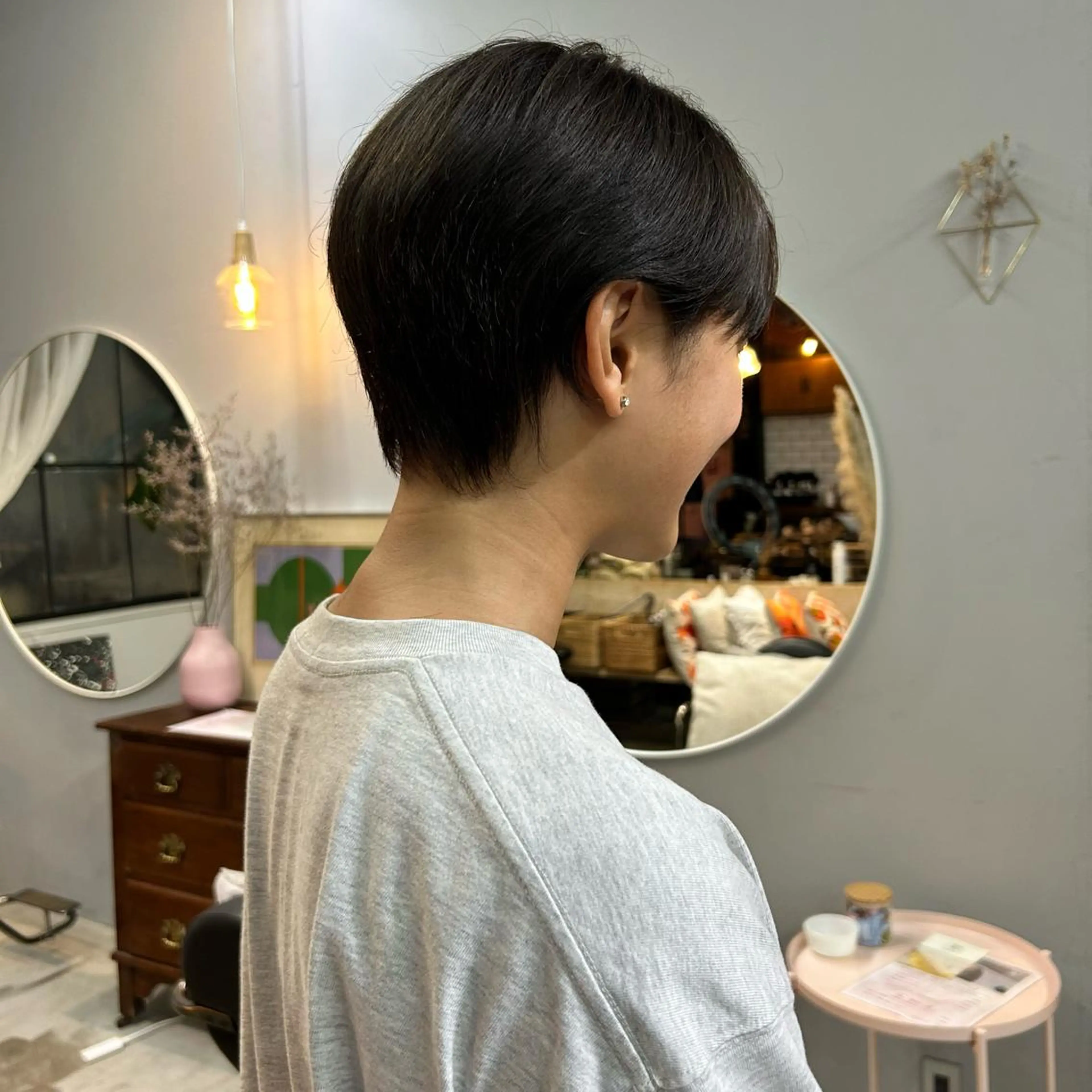 ショート 問屋町chapter 日笠快生のヘアスタイル