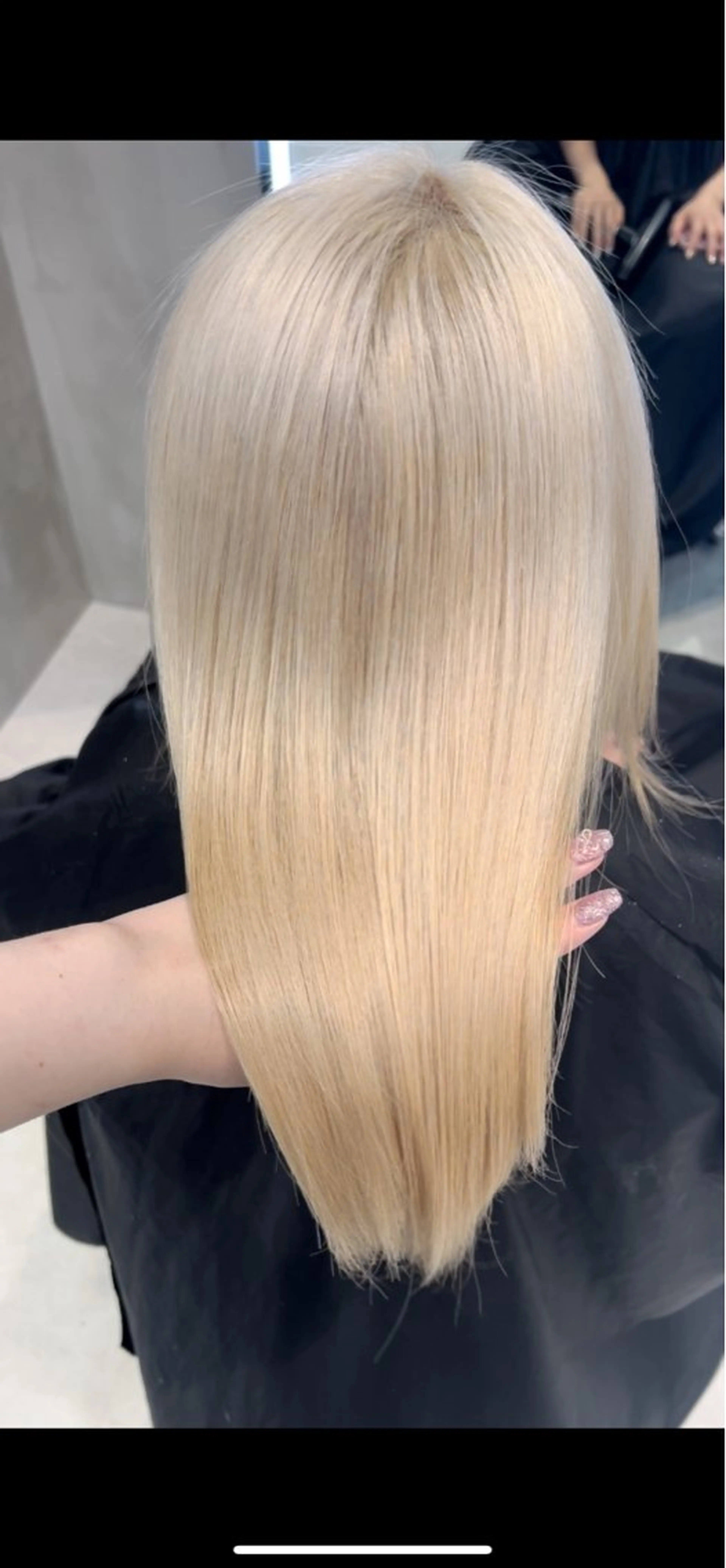 ロング ヘアカラー トリートメント ナナ♡レイヤーカット ♡似合わせカラーのヘアスタイル