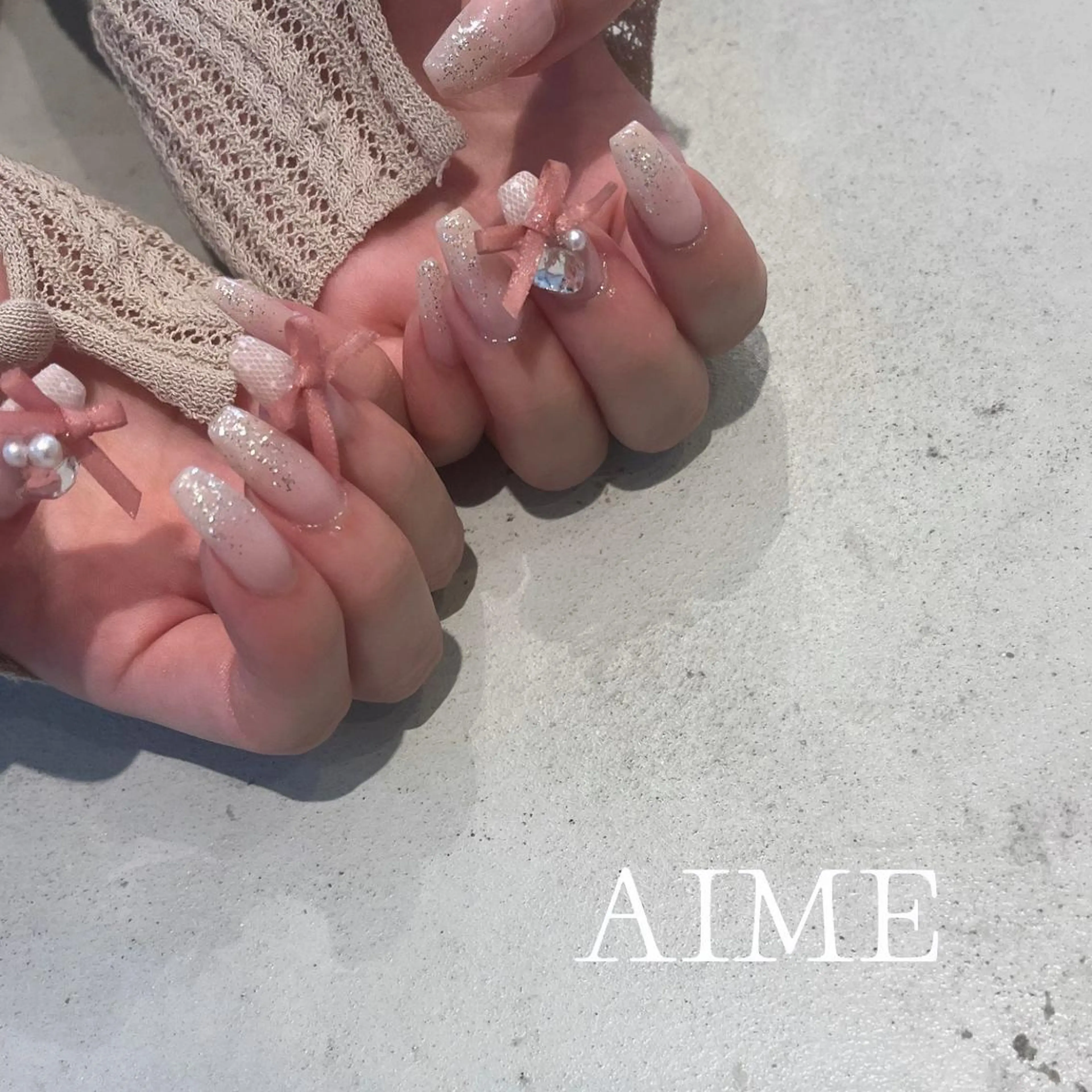 ネイル ハンドネイル AIME （momo）のネイルデザイン