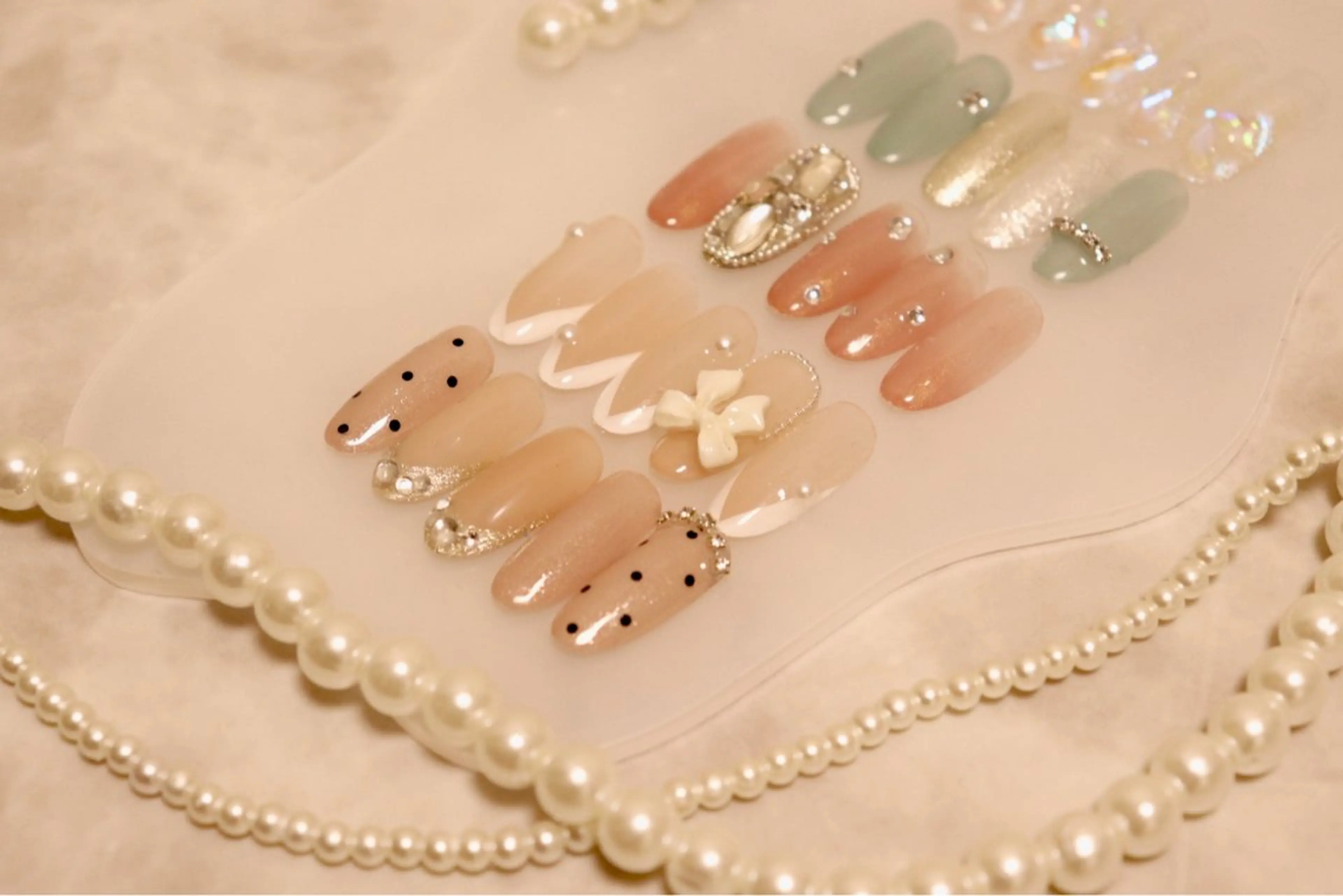 【オフ無】定額デザインネイルの写真