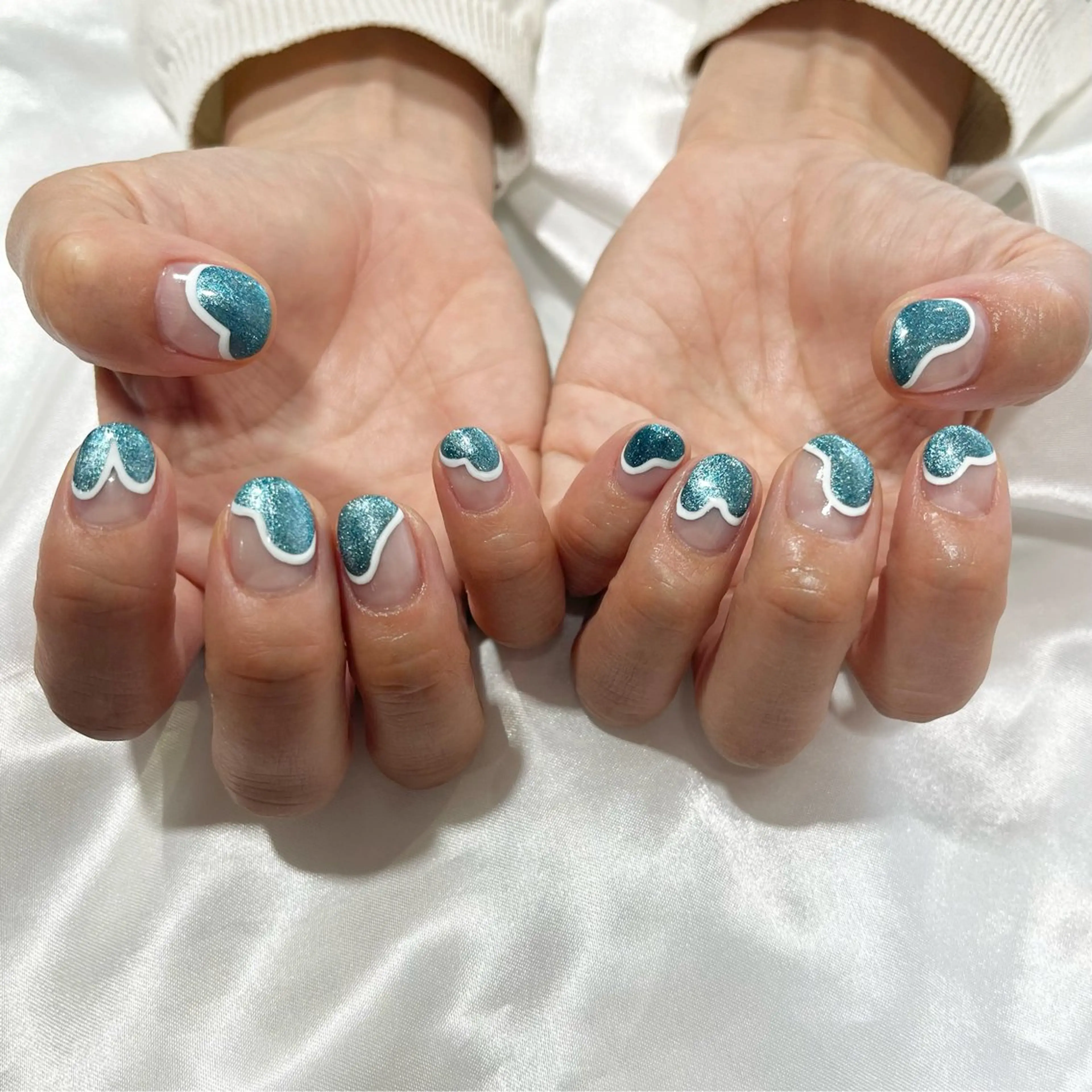 ネイル マグネットネイル ハンドネイル フットネイル nailsister ただのネイルデザイン