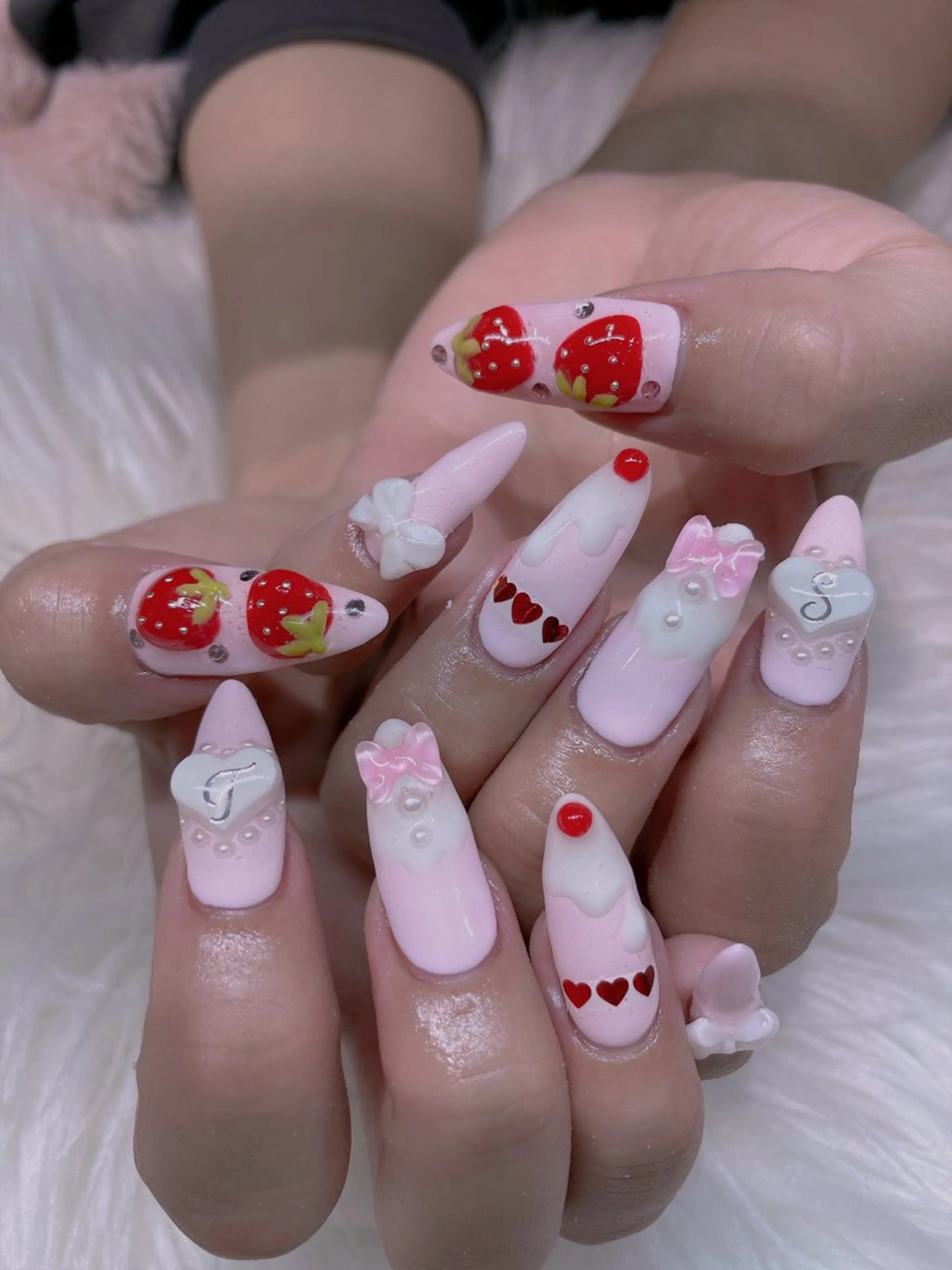 ネイル 長さだし専門店 M2　rikaのネイルデザイン