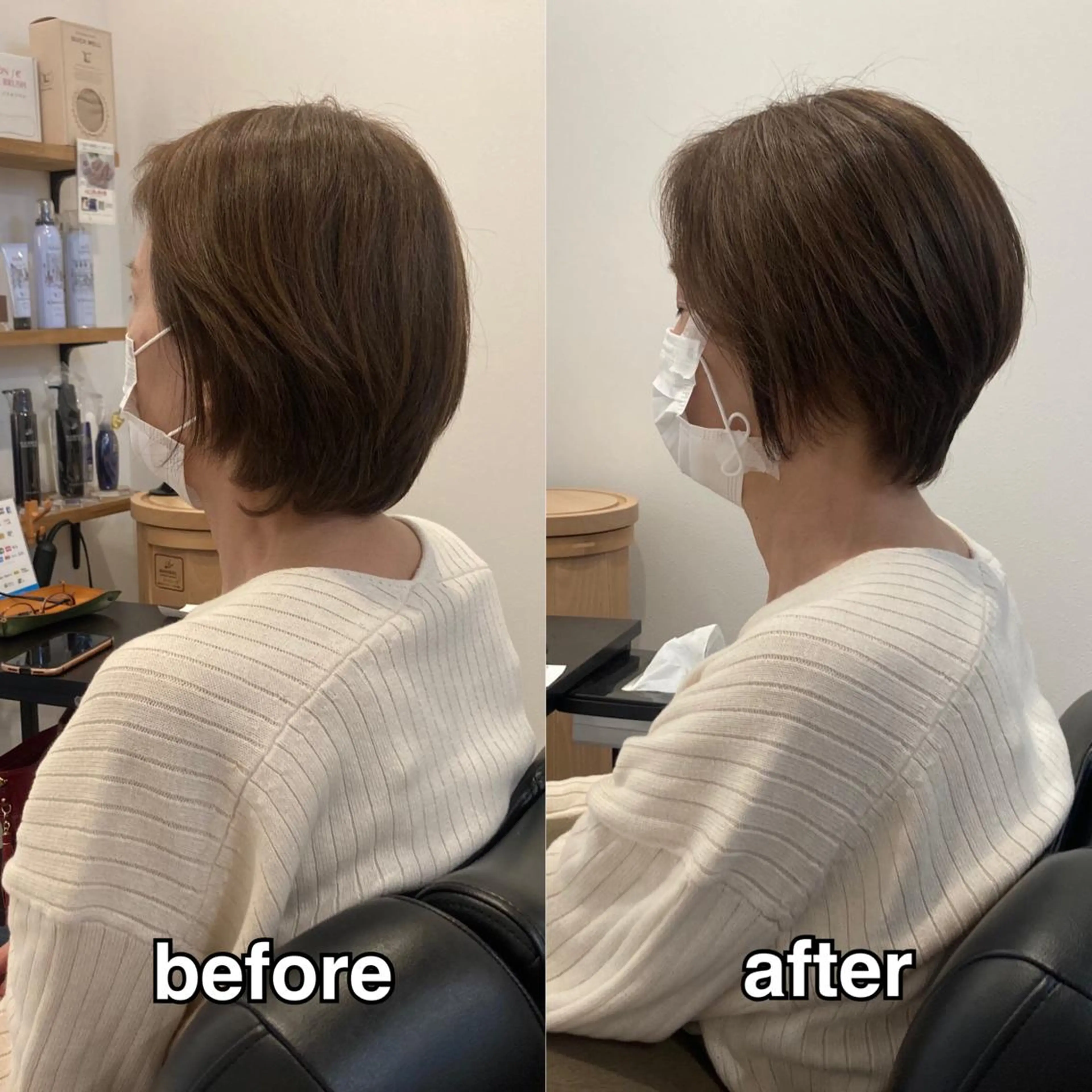 ショート 濱本 浩安のヘアスタイル