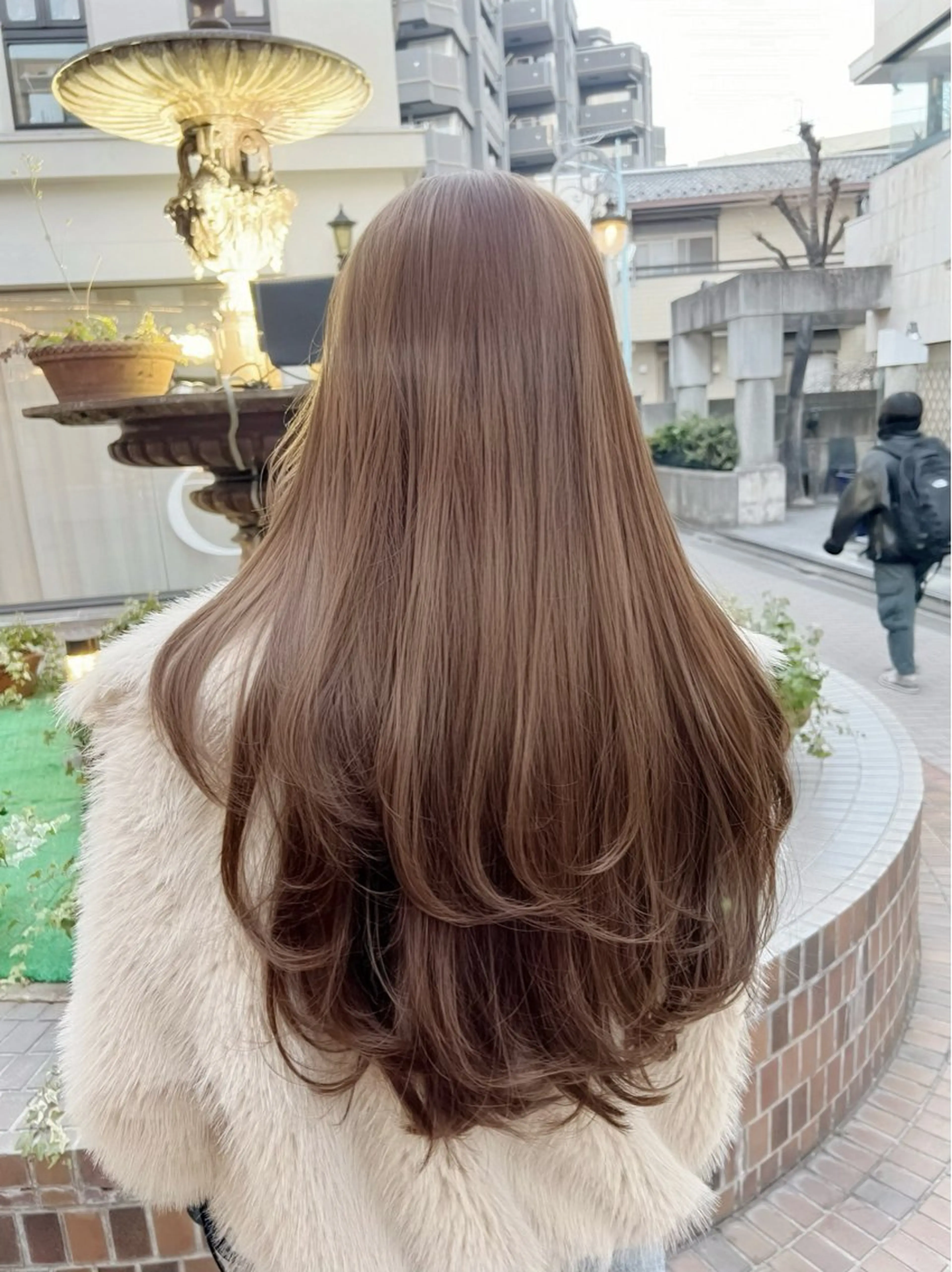ロング 住 なつきのヘアスタイル