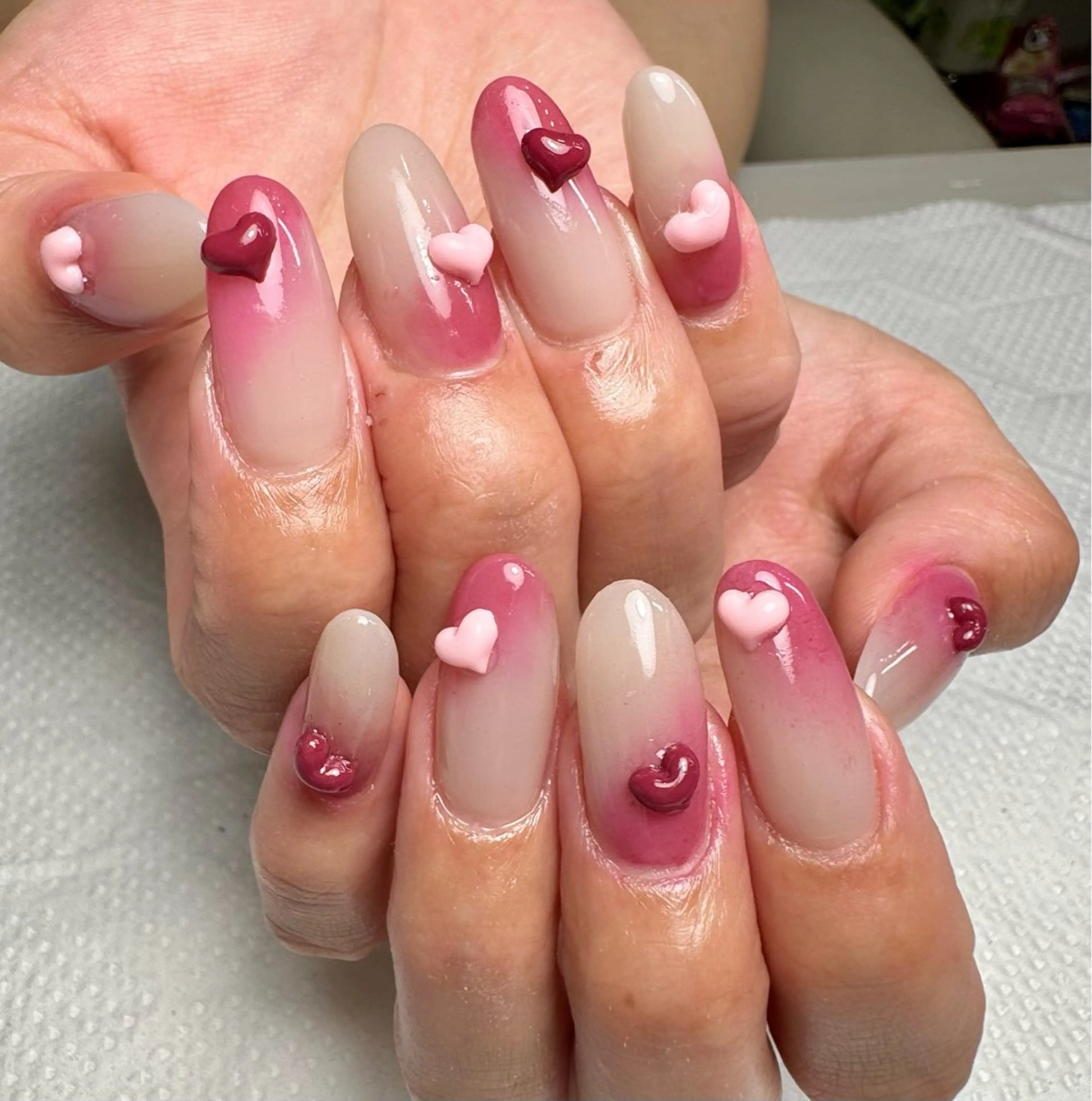 ネイル ロングネイル スカルプネイル nailsalon leam3のネイルデザイン