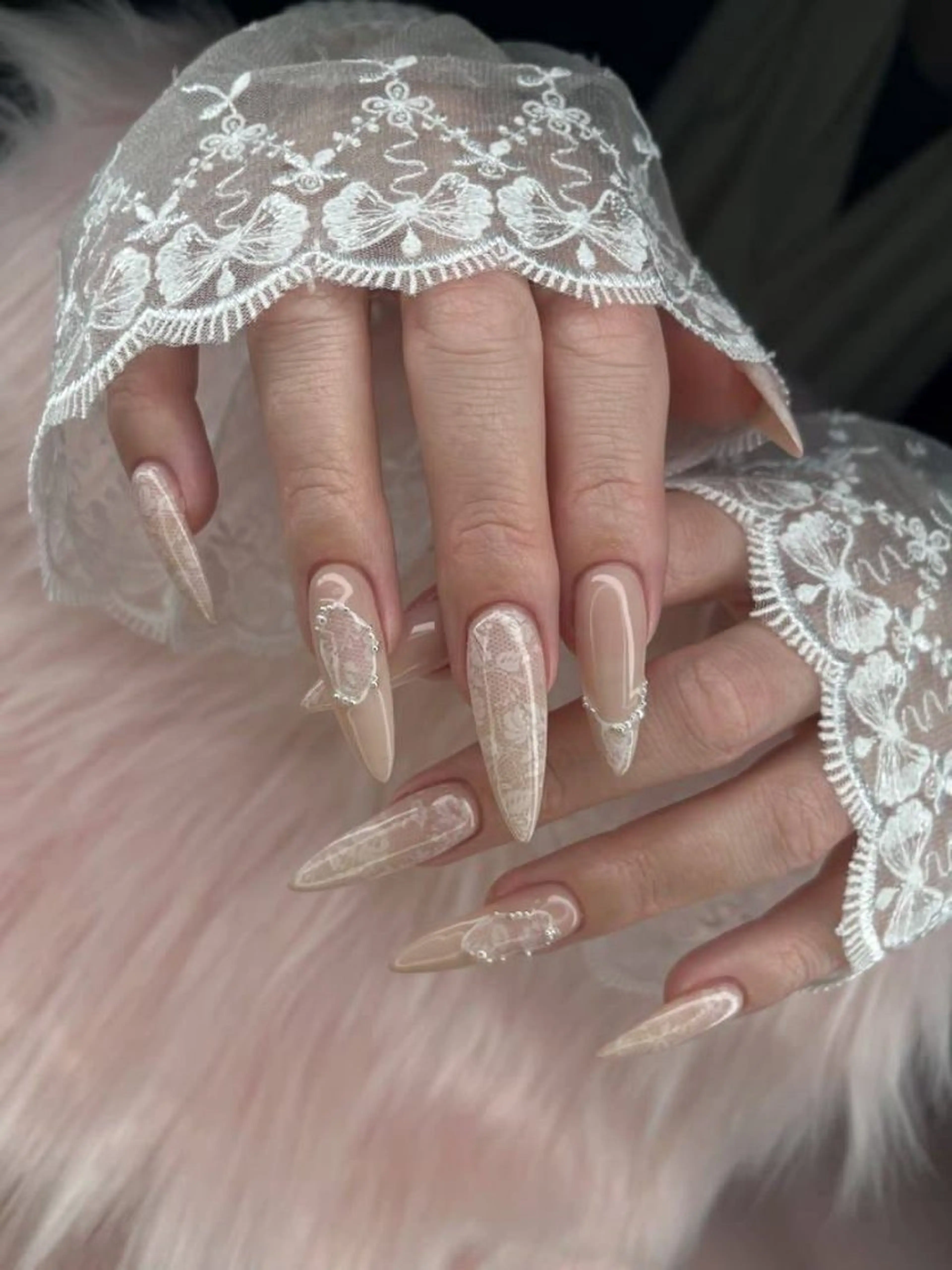 ネイル チークネイル フットネイル フレンチネイル グラデーション 韓国ネイル Yuki nail staffのネイルデザイン