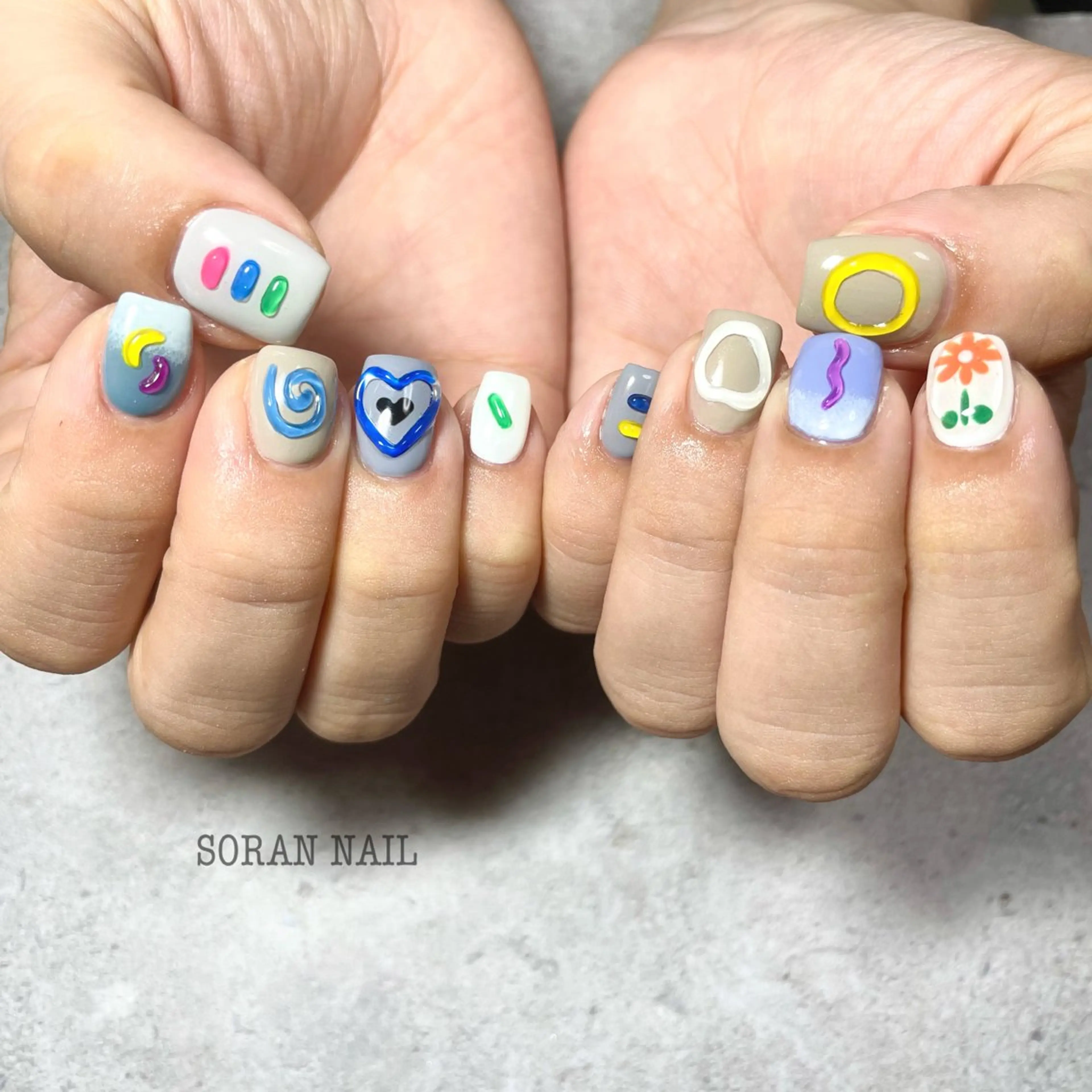 ネイル ハンドネイル soran nailのネイルデザイン