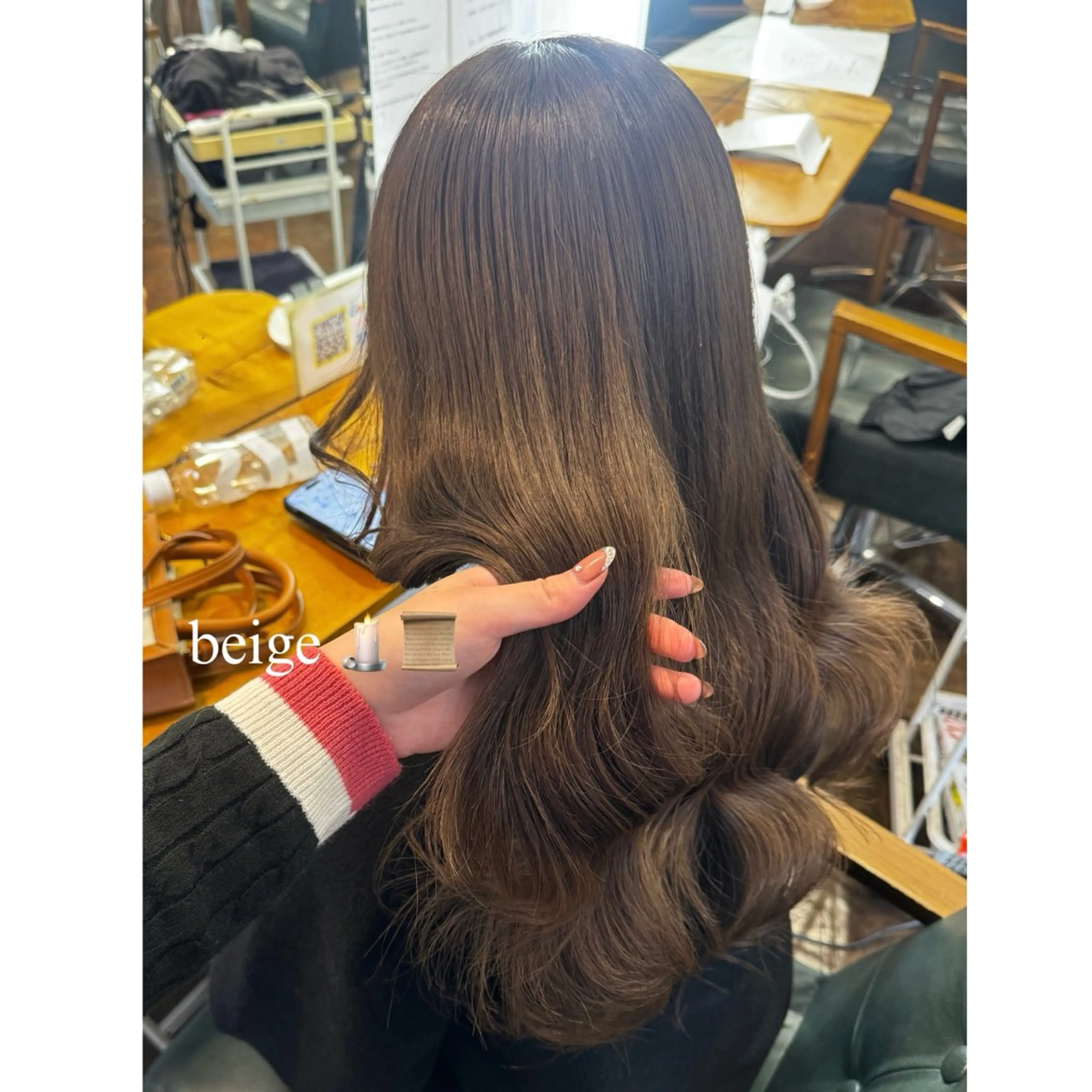 ロング カラー ブリーチ ブラウンカラー ダブルカラー ヘアカラー ハイトーン/ ダブルカラー/透明感のヘアスタイル