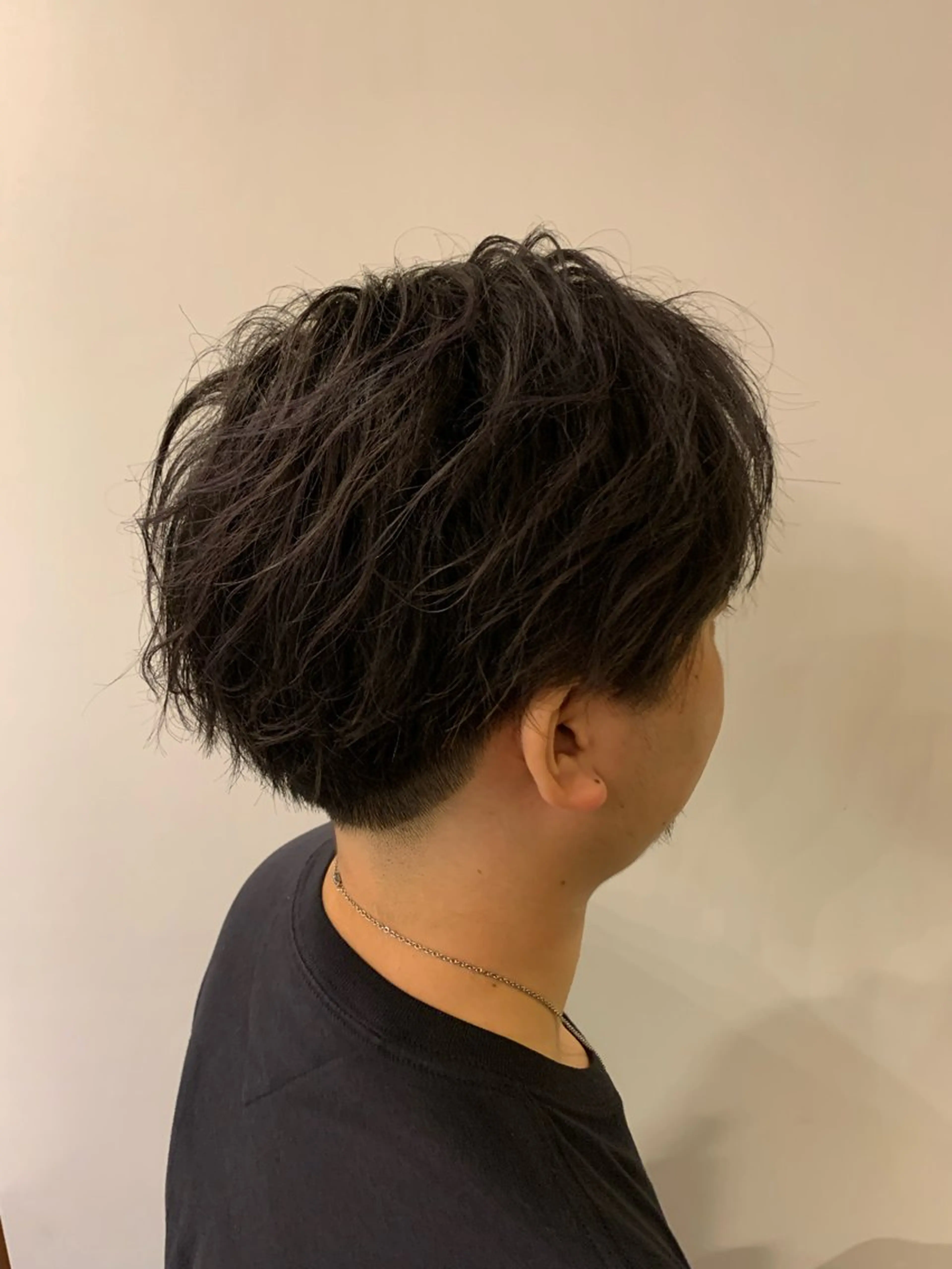 パーマ メンズ カット パーマ 河野 悠のヘアスタイル