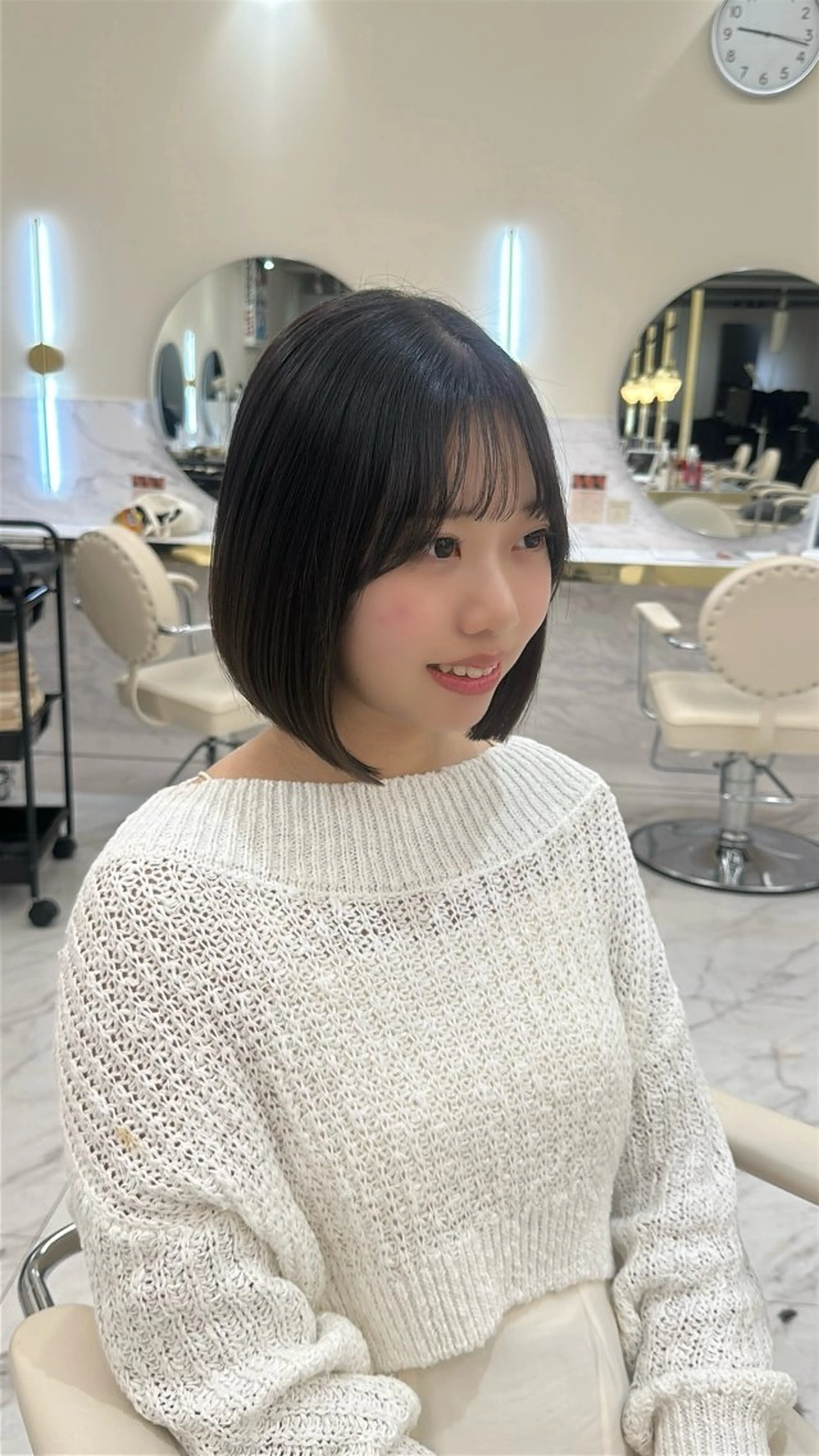 ミディアム カラー こはな🎀梅田🎀 透明感カラー💖のヘアスタイル
