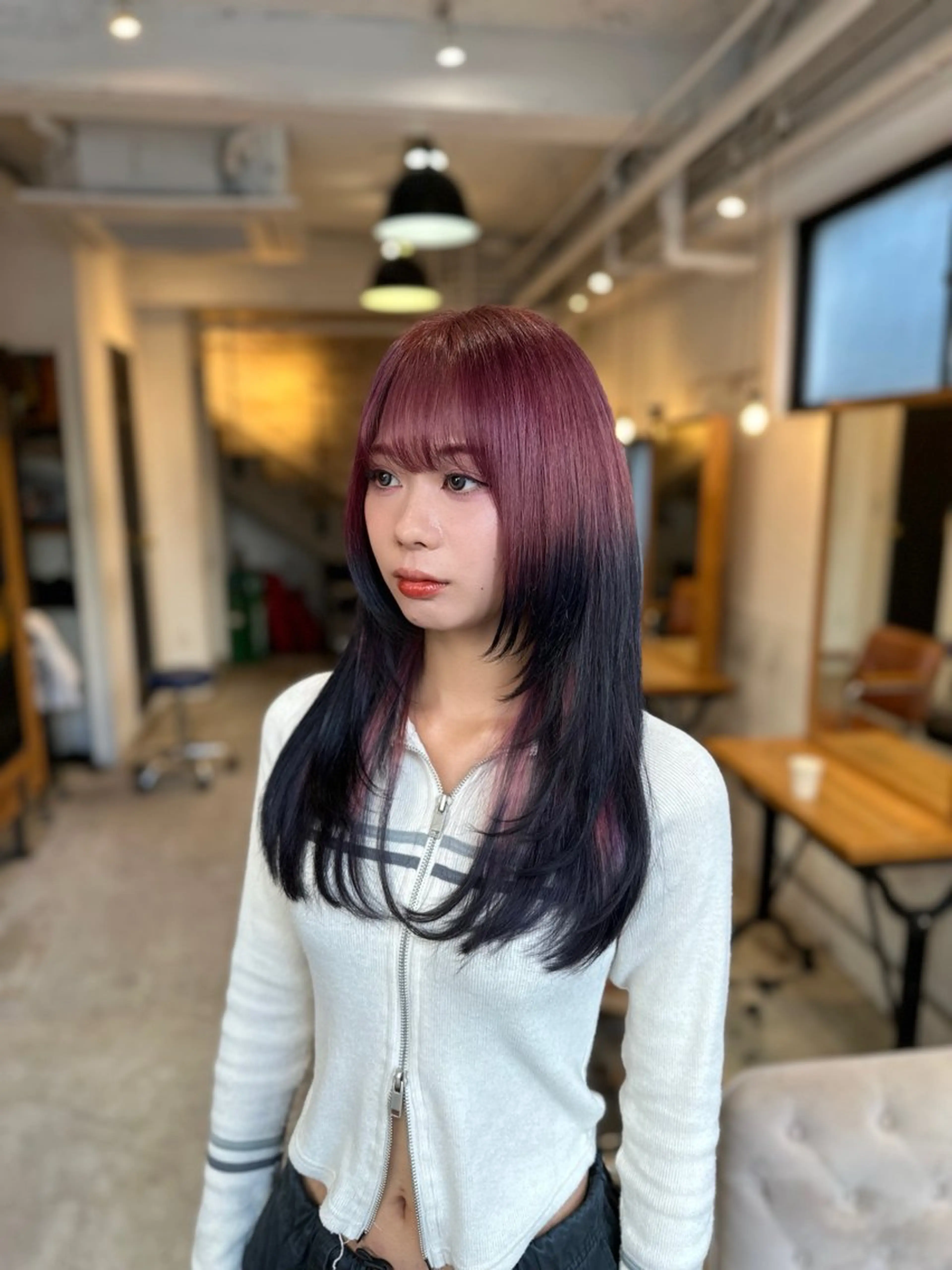 ミディアム ヘアカラー 秋葉原　柏木絢汰 ✨当日予約okのヘアスタイル