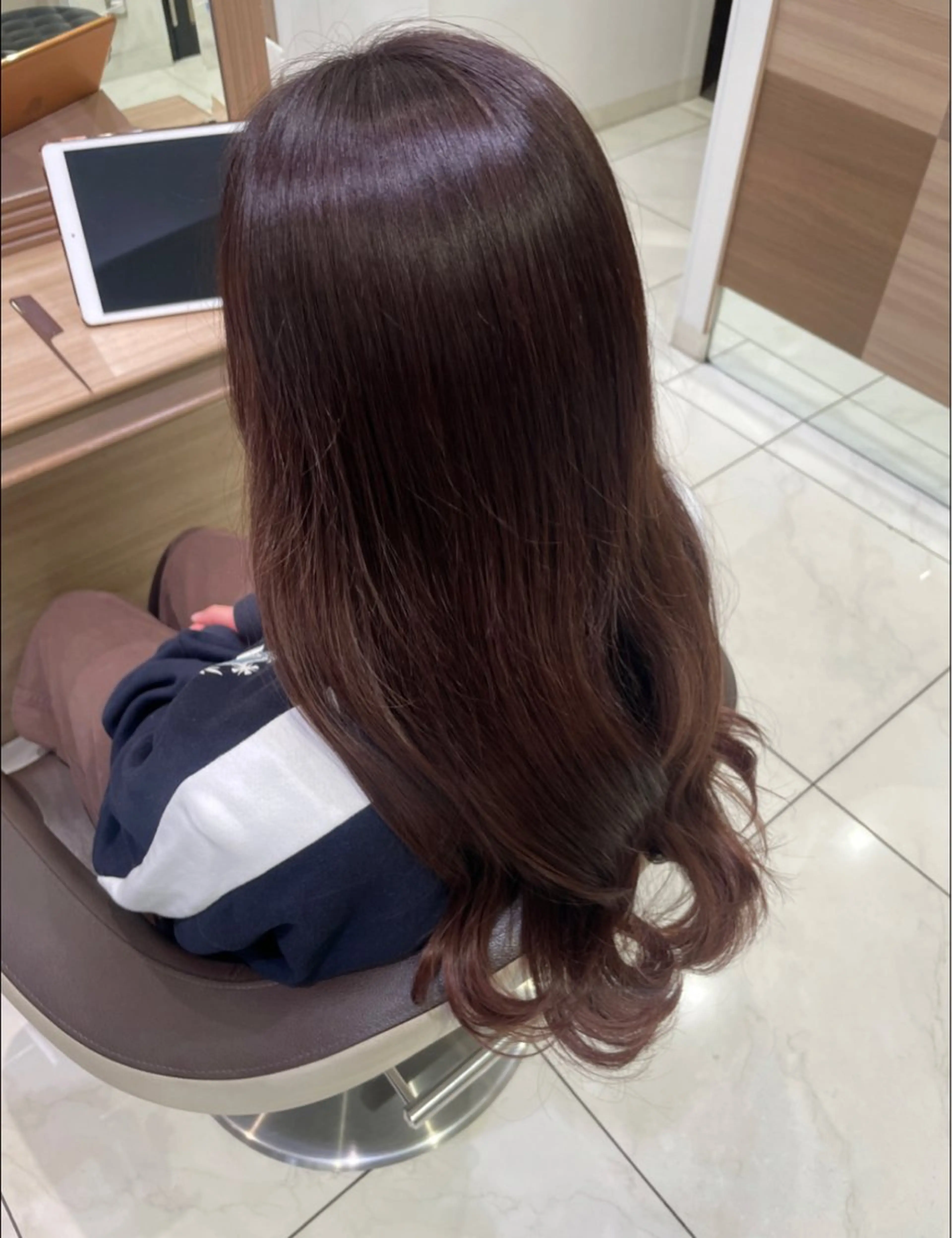 ロングレイヤーカット+シャンプートリートメント✂️の写真