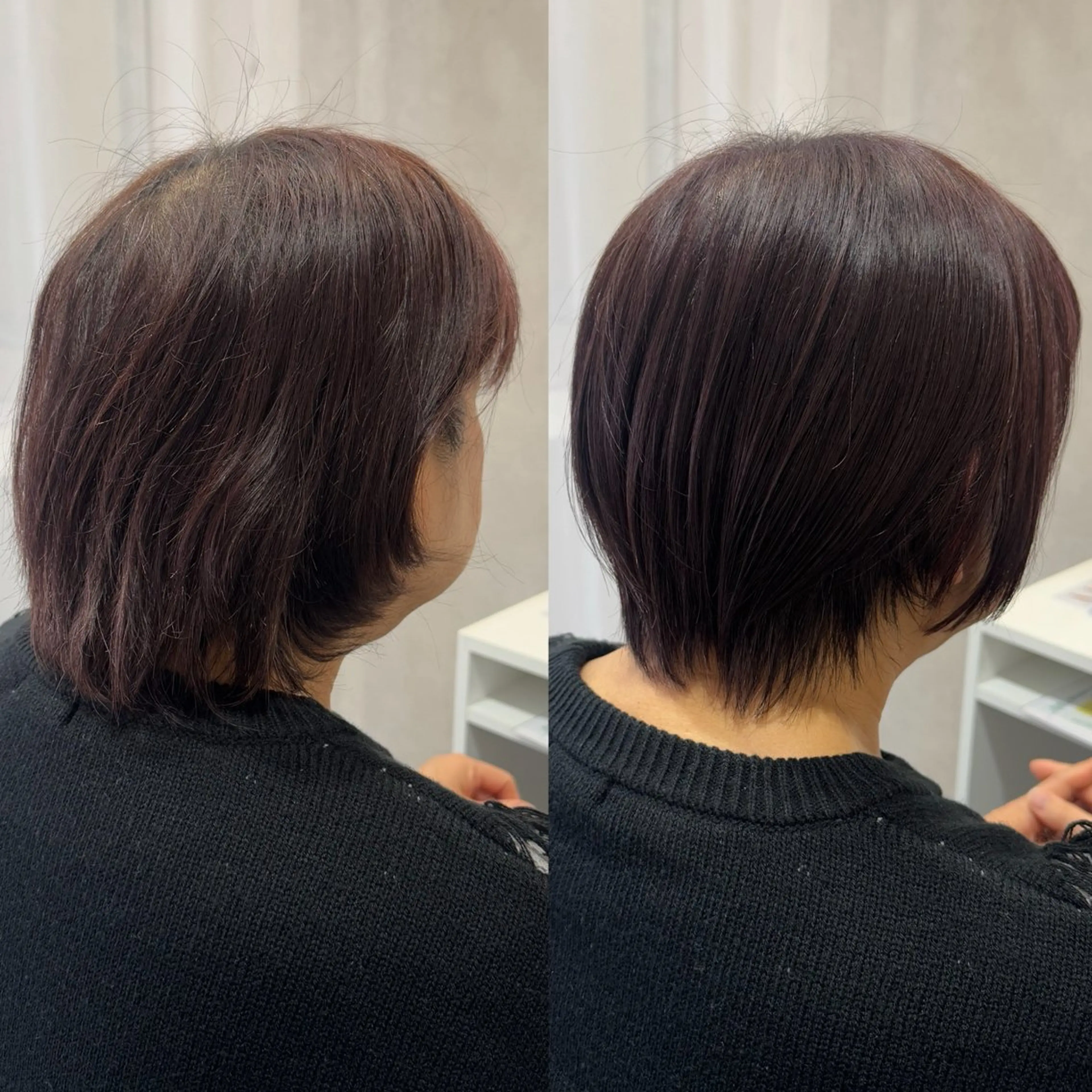 【髪のお悩みがある方に】【白髪ぼかしにもおすすめ💎】カット+髪質改善カラー+髪質改善トリートメントの写真