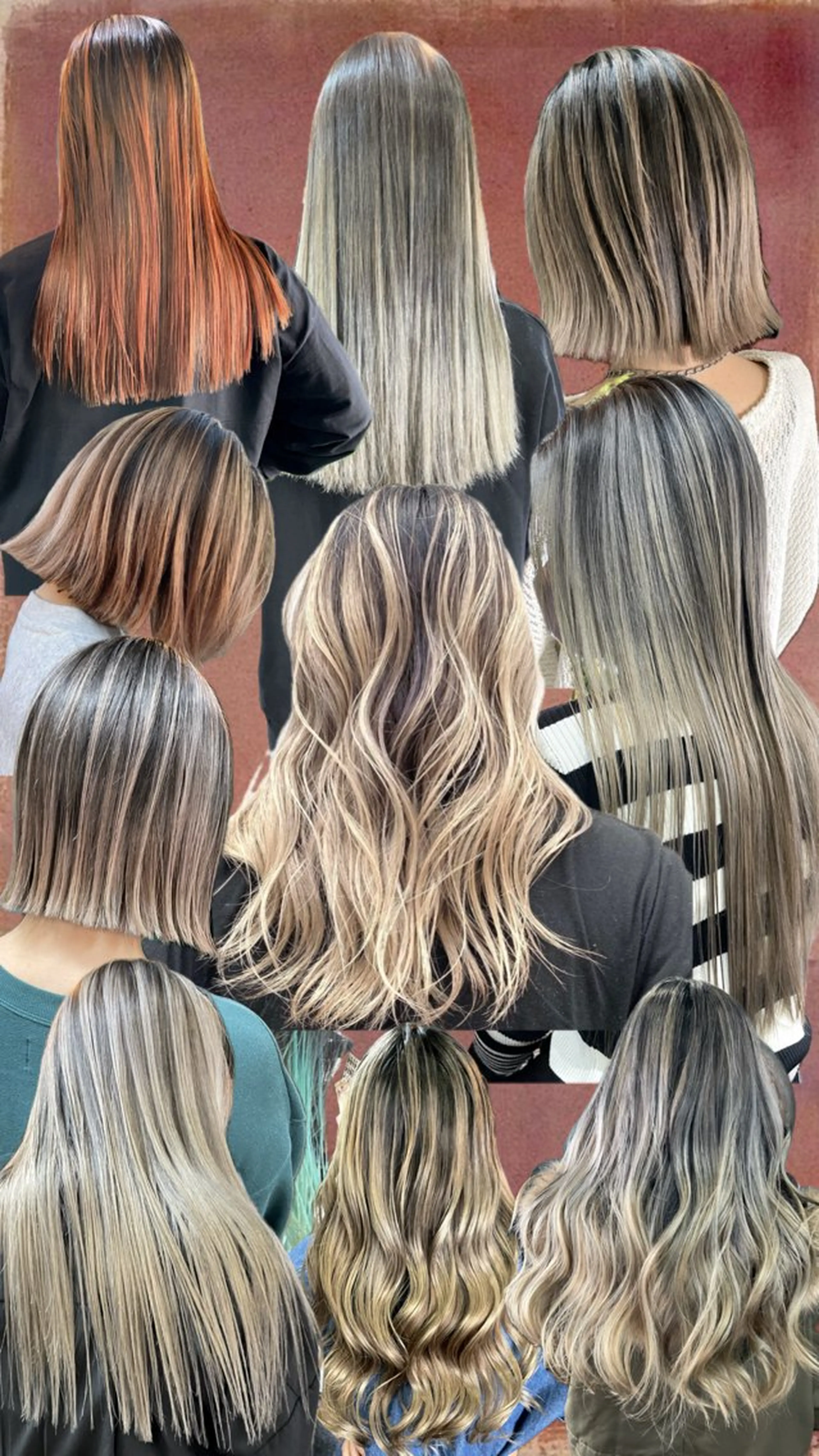 カラー バレイヤージュ vivre libreのヘアスタイル