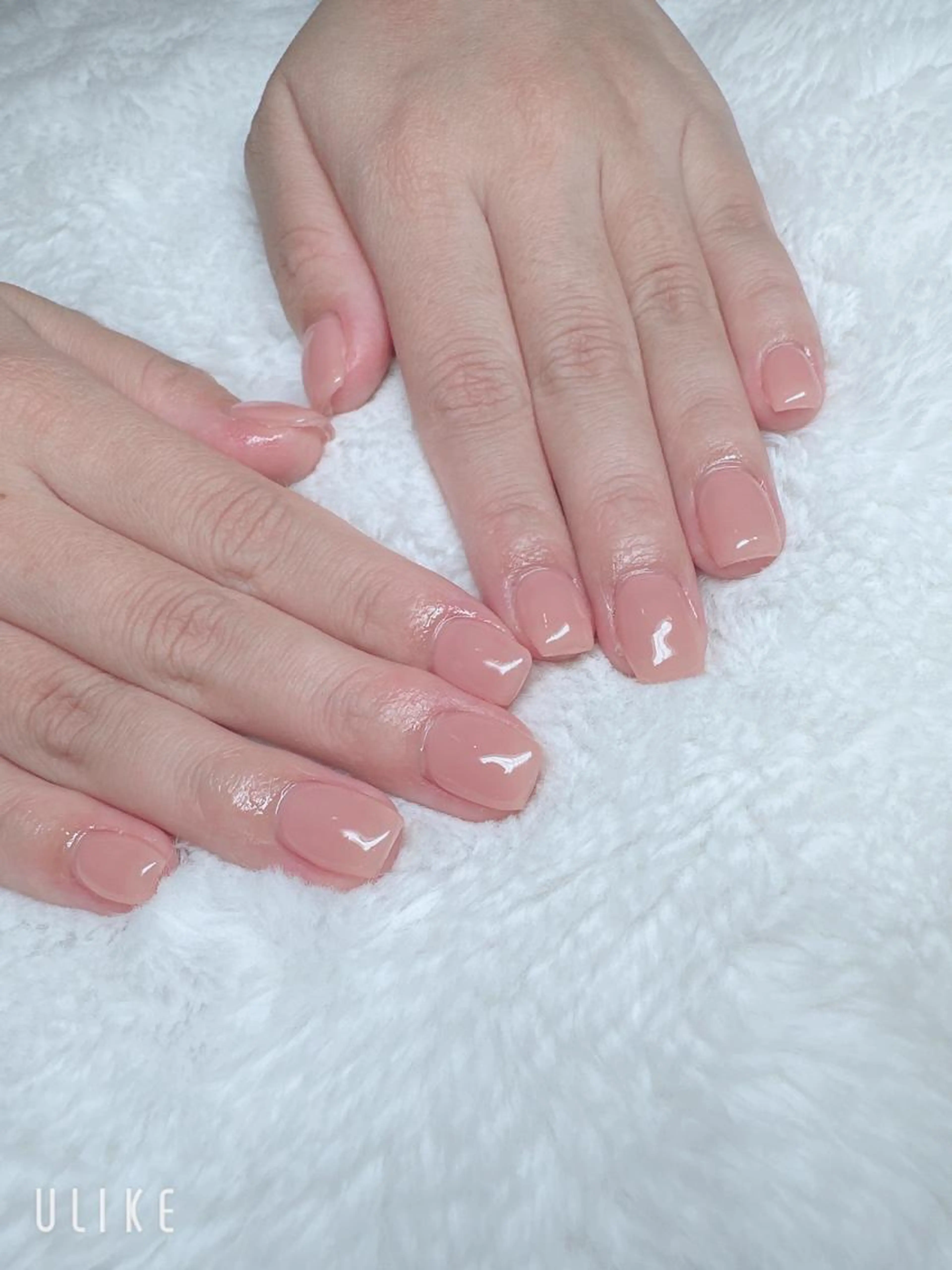 💅🏽剥せるネイル🪄✨ ワンカラー 🐥の写真