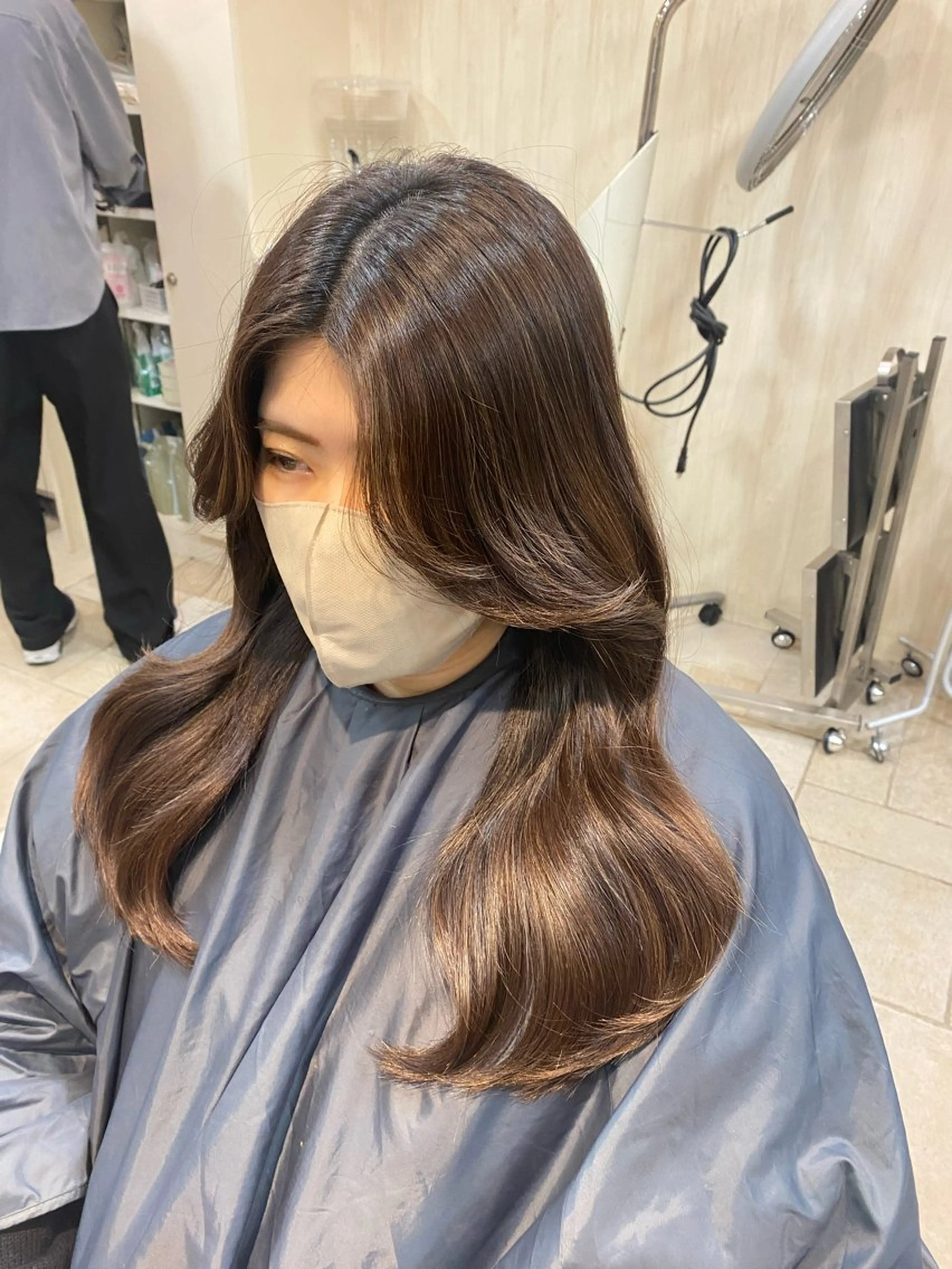 ロング ヘアアレンジ カット 縮毛矯正 髪質改善/レイヤー 🫧山本勇輝🫧のヘアスタイル