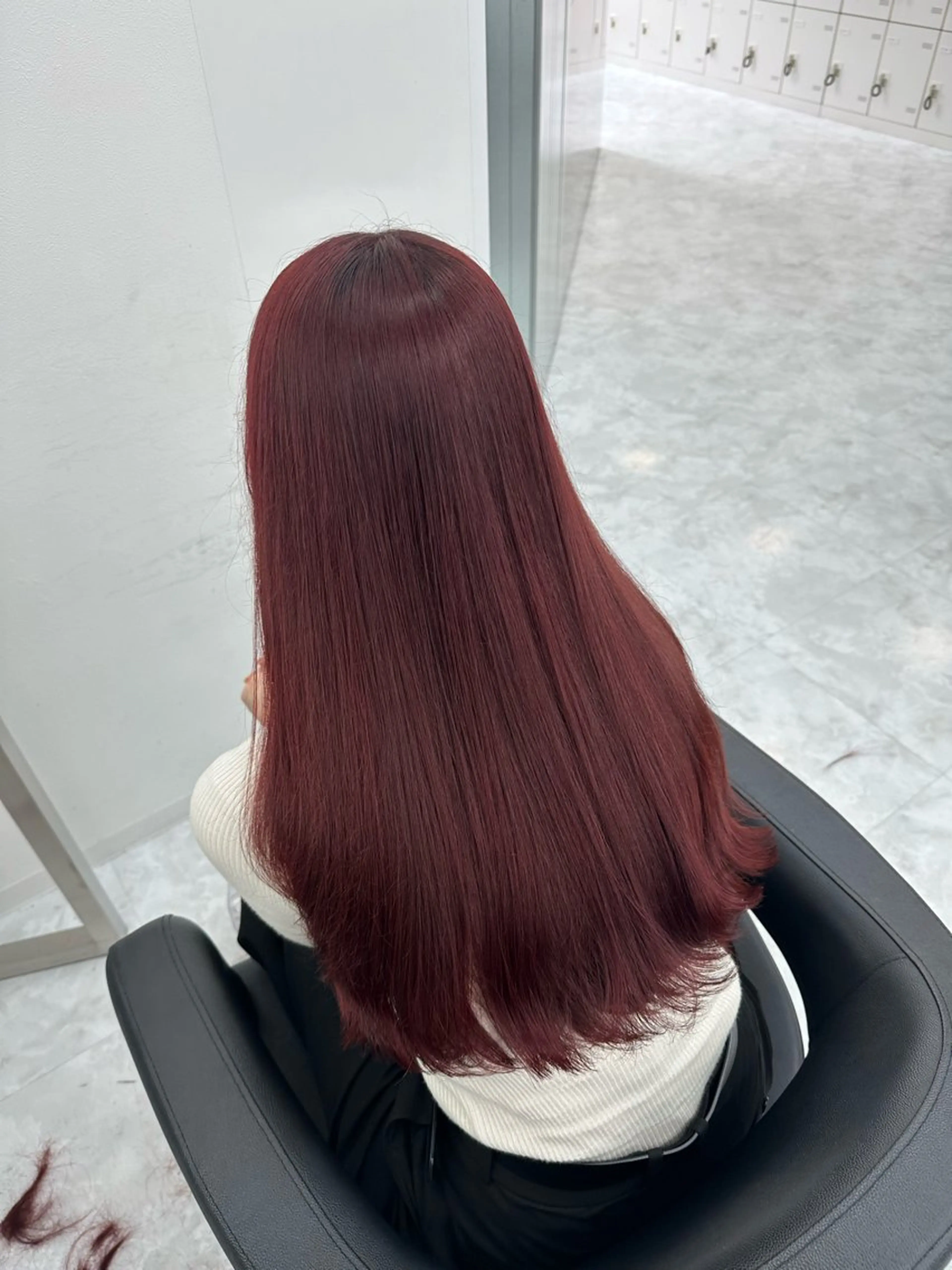 セミロング ヘアカラー トリートメント ヘッドスパ ヘアセット rio🧚🏻‍♀️ 暖色/グレージュのヘアスタイル