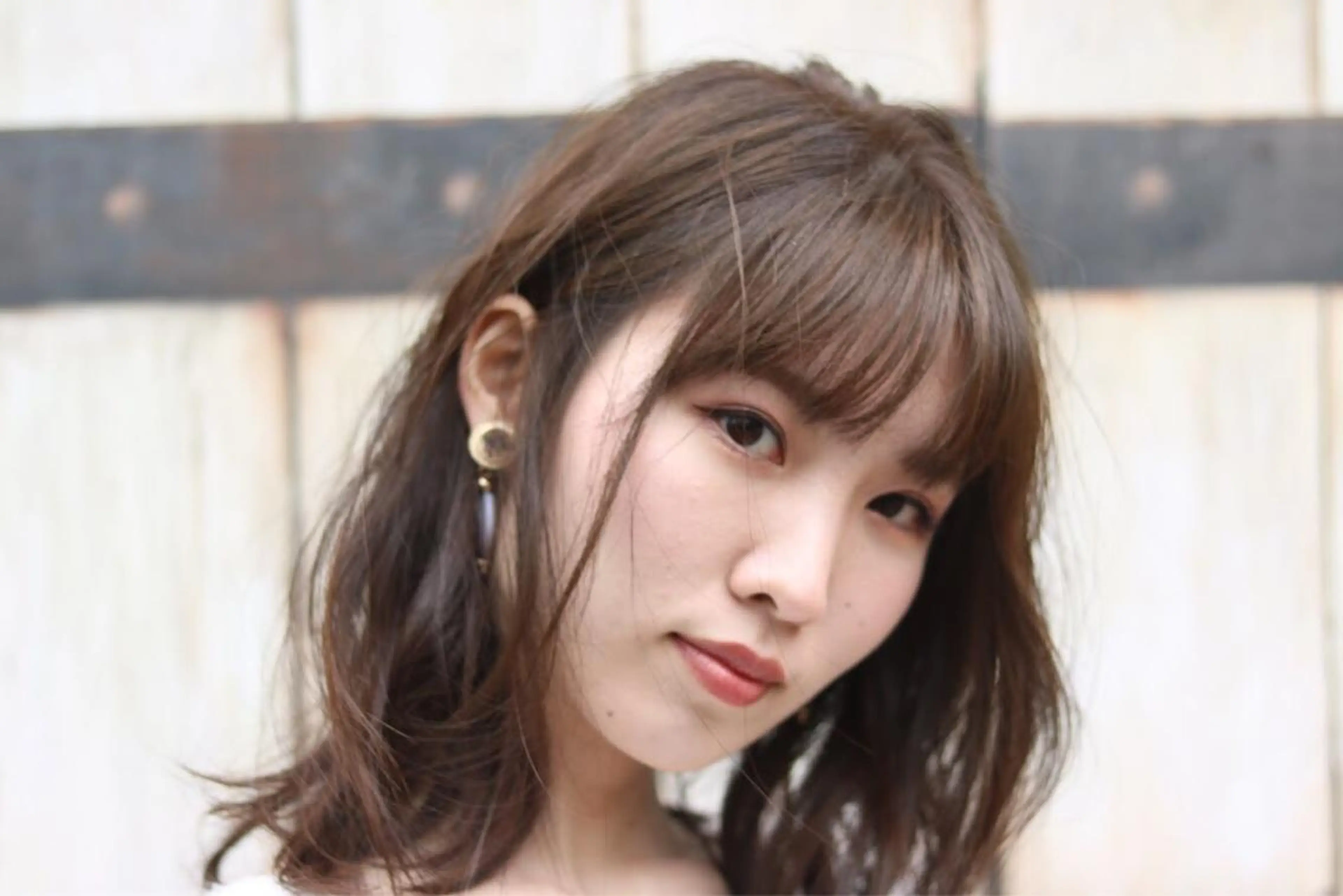 ミディアム カラー パーマ 髪質改善🥇津田 【自由が丘】【美髪】のヘアスタイル