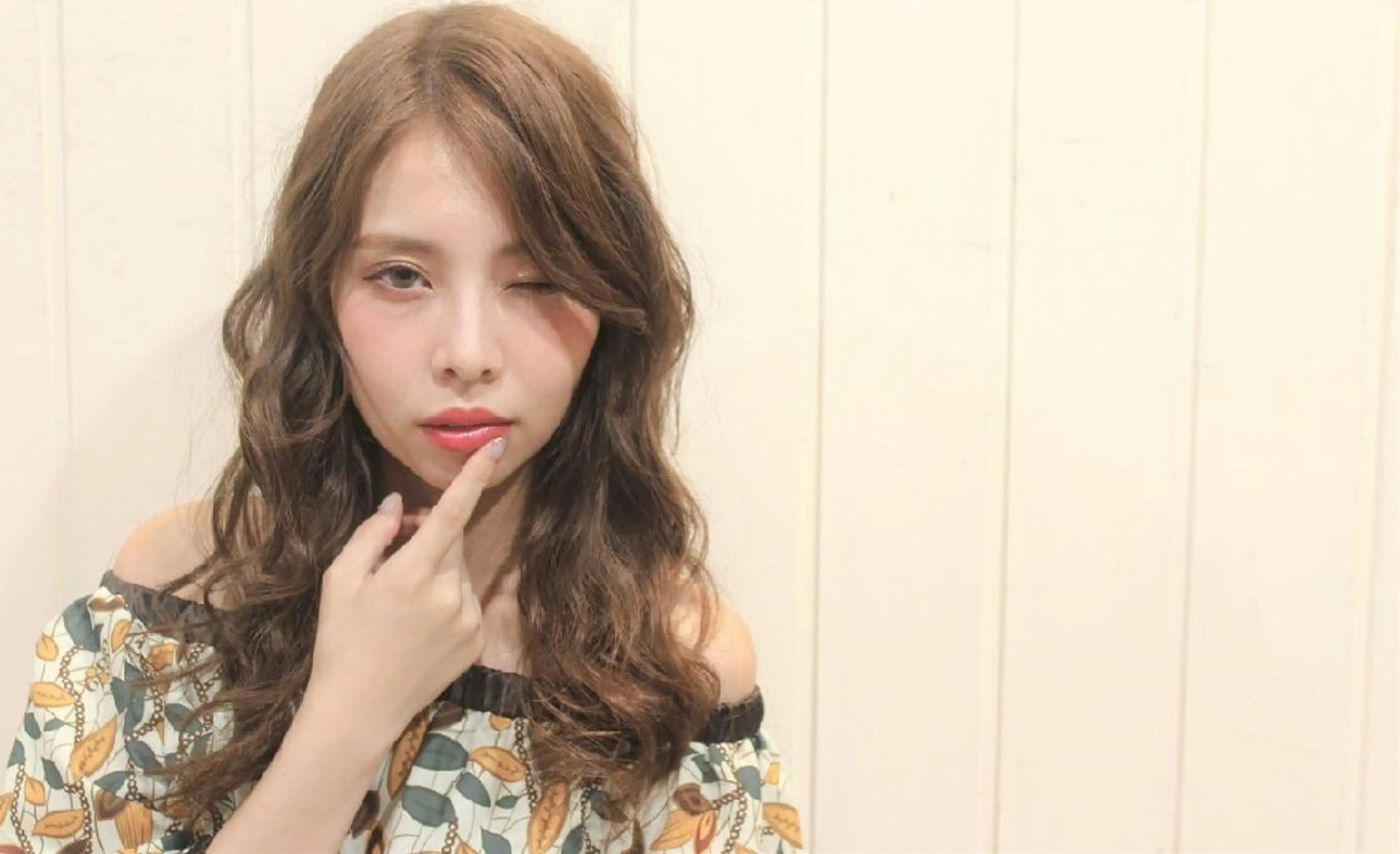 ショート ミディアム セミロング ロング カラー パーマ 透明感カラー Memoriese 表参道のヘアスタイル