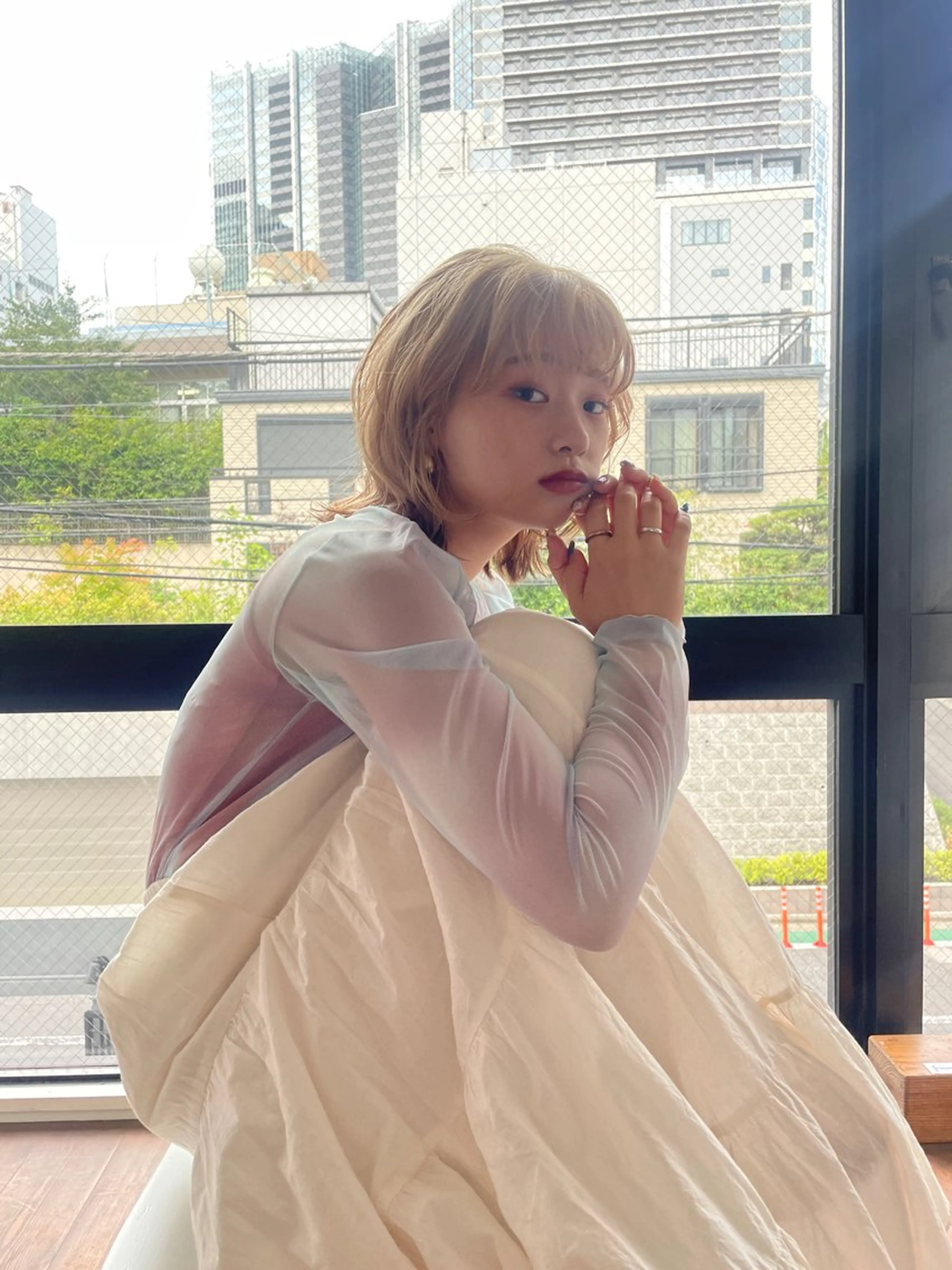 ショート カラー レディースカット🎀 NANAHAのヘアスタイル