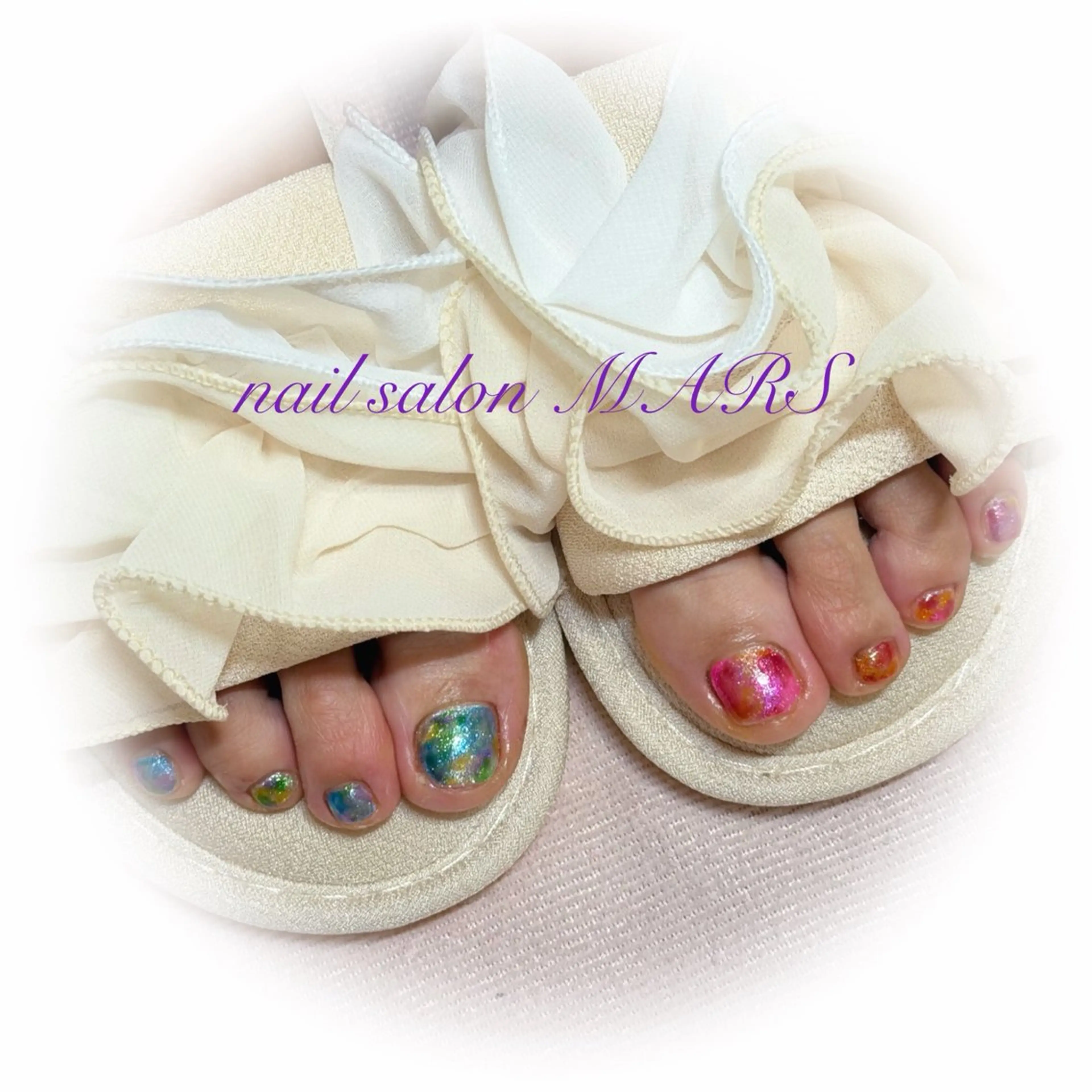 ネイル フットネイル nail salon MARSのネイルデザイン