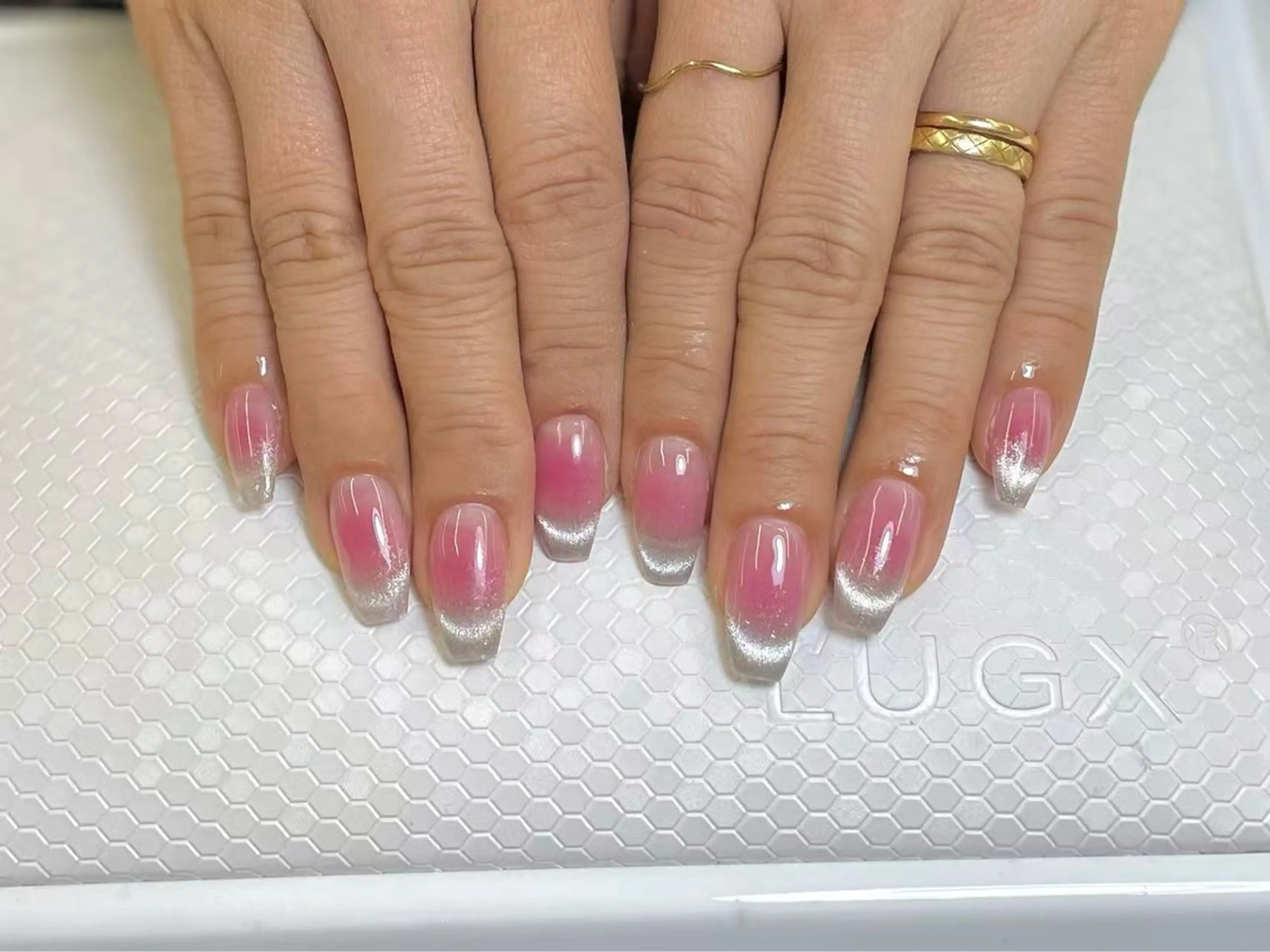 ネイル チークネイル フットネイル フレンチネイル ジェルネイル ガラスフレンチ ハンドネイル エニ Andyのネイルデザイン