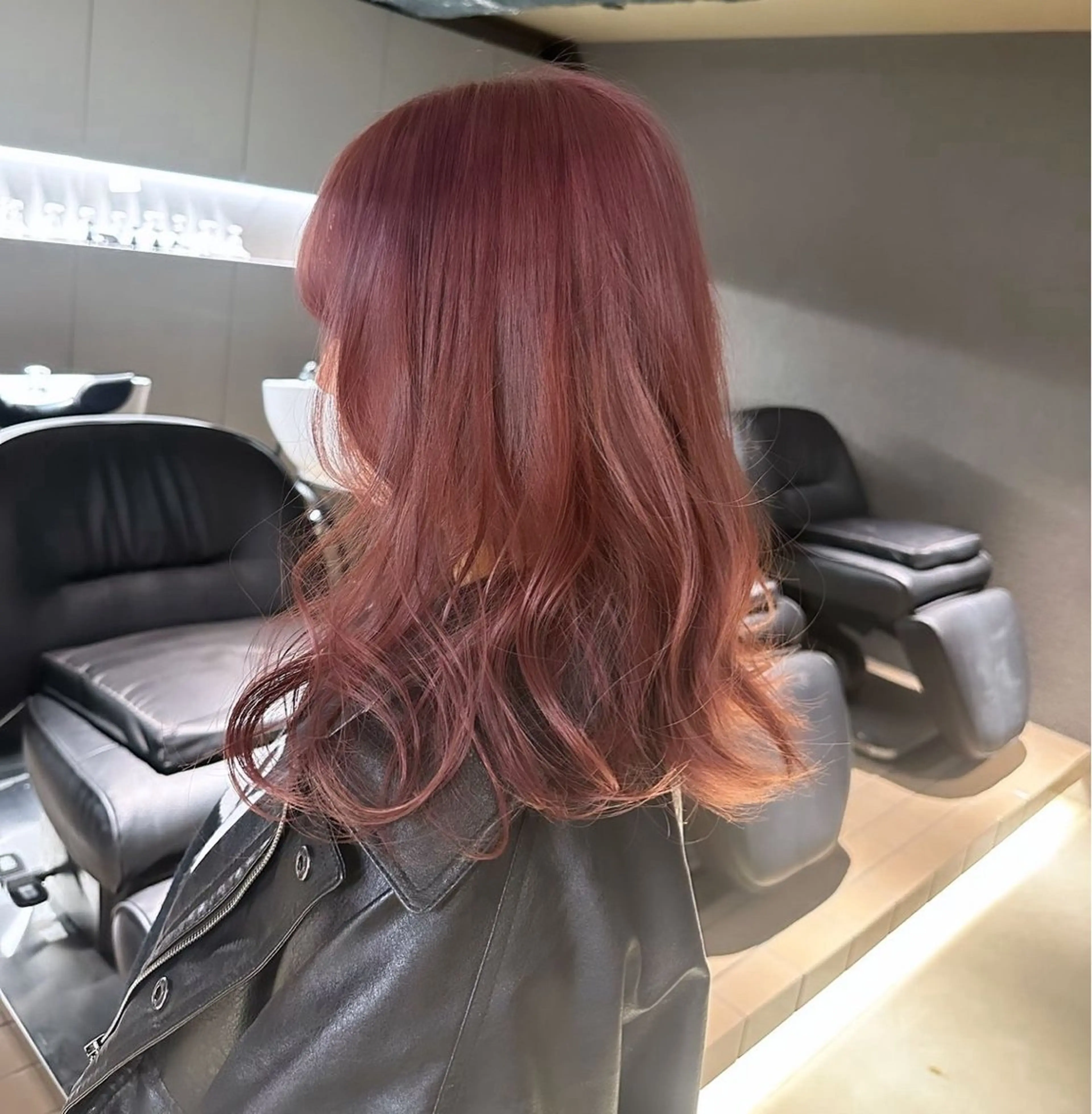 セミロング カラー カット ヘアカラー 名古屋栄♡PELE/ ブリーチ/ハイトーンのヘアスタイル