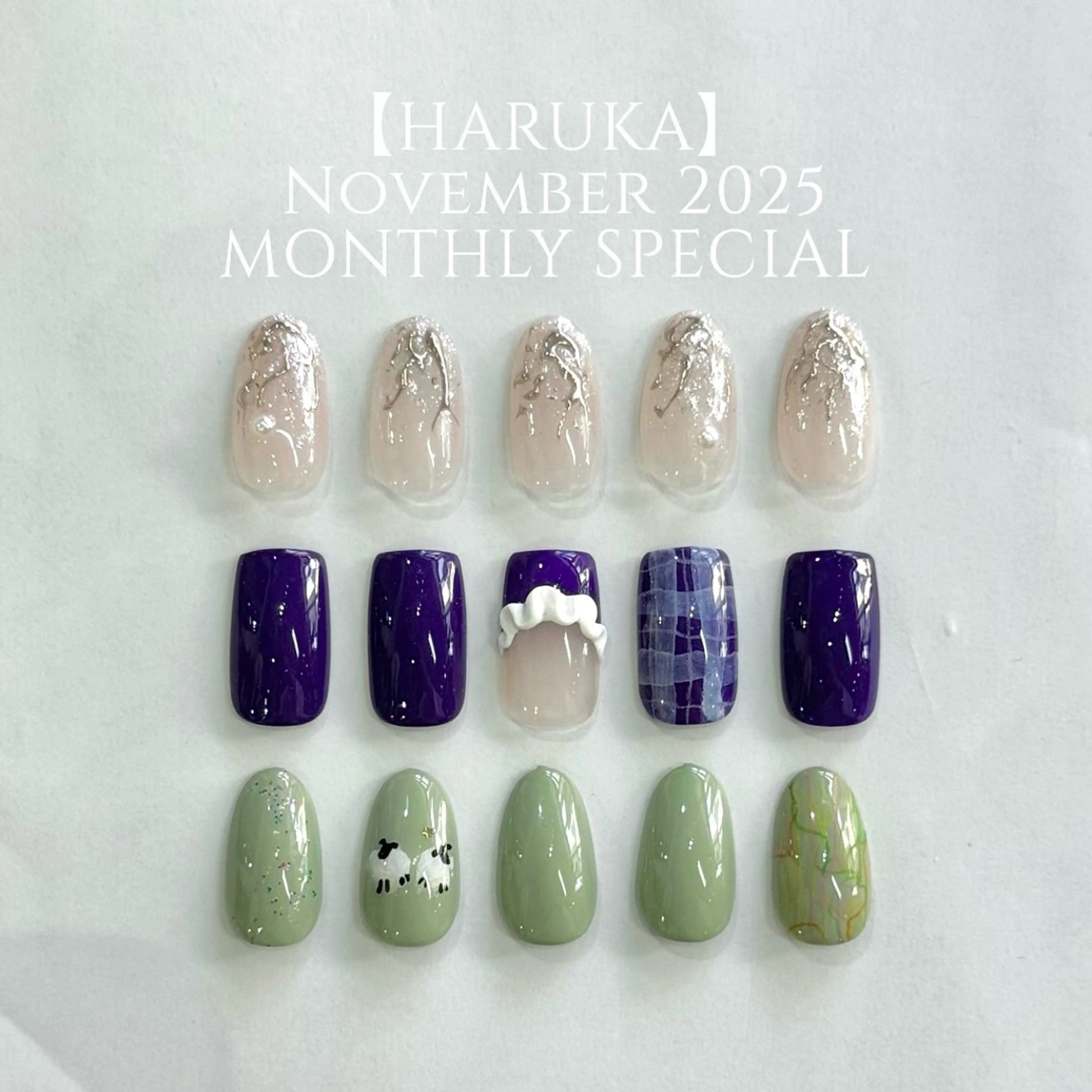 ネイル ハンドネイル HARUKA ネイリスト福岡/薬院のネイルデザイン