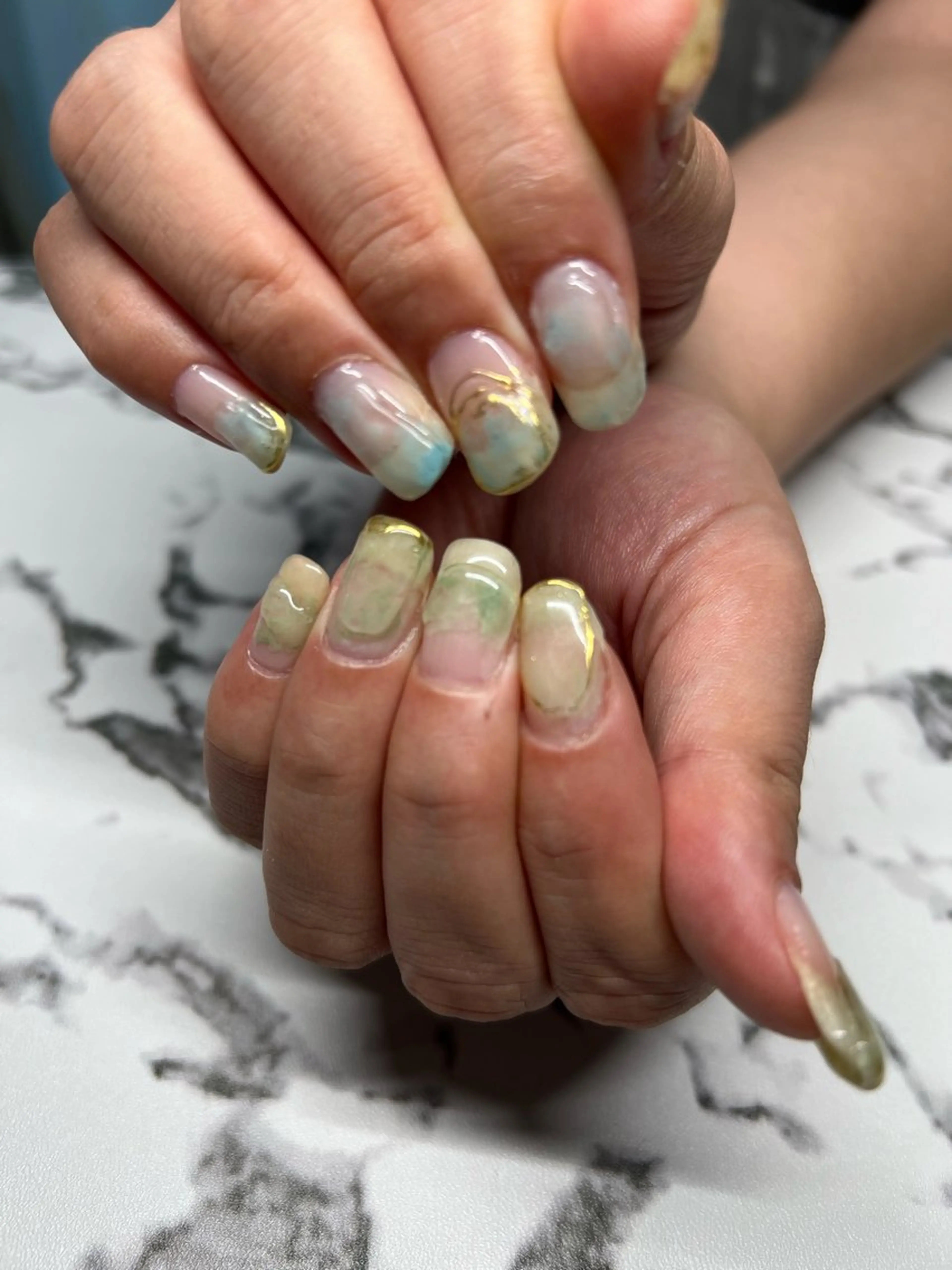 ネイル ニュアンスネイル salon ownのネイルデザイン