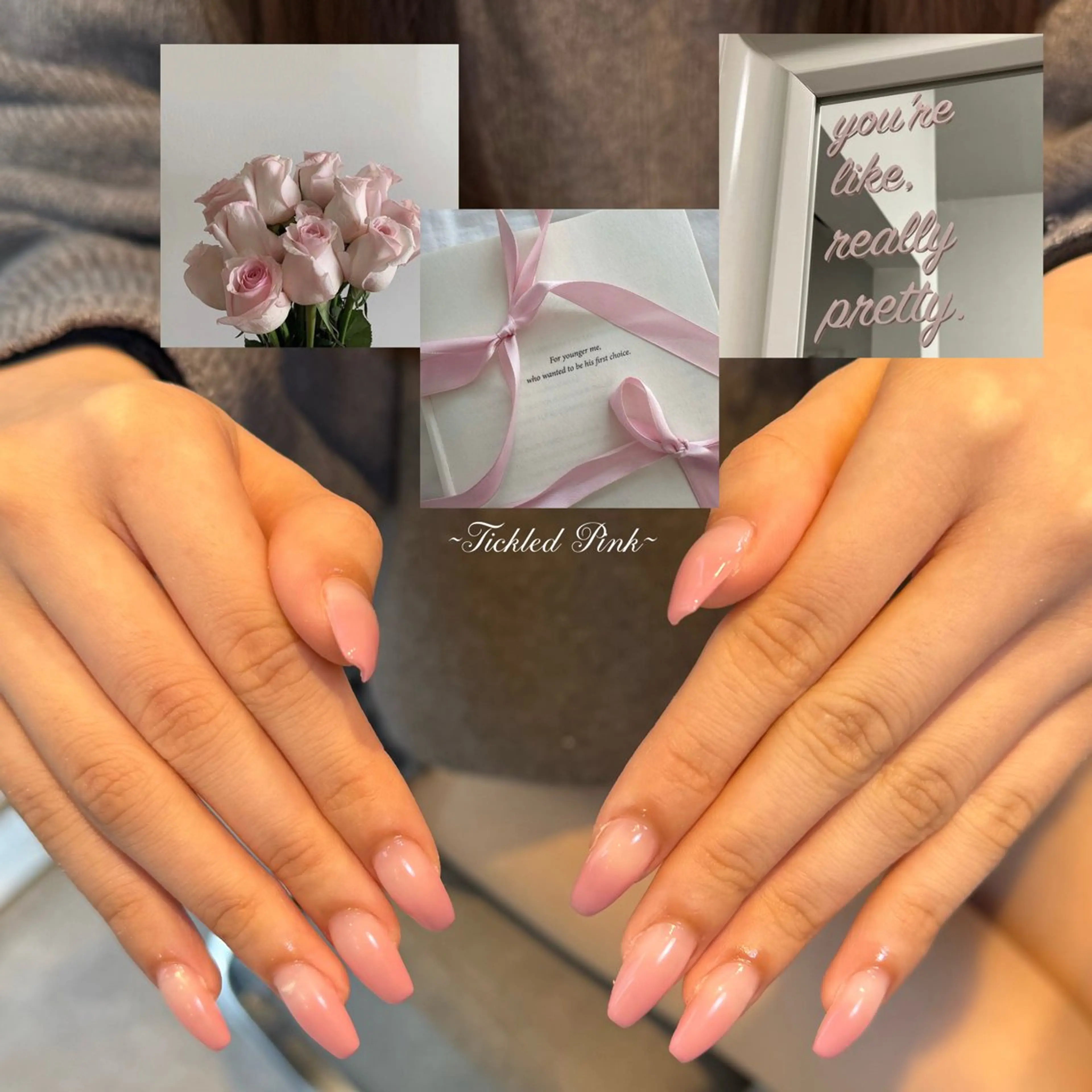 ネイル ピンク ハンドネイル Zen Neo MIRAN🖤のネイルデザイン