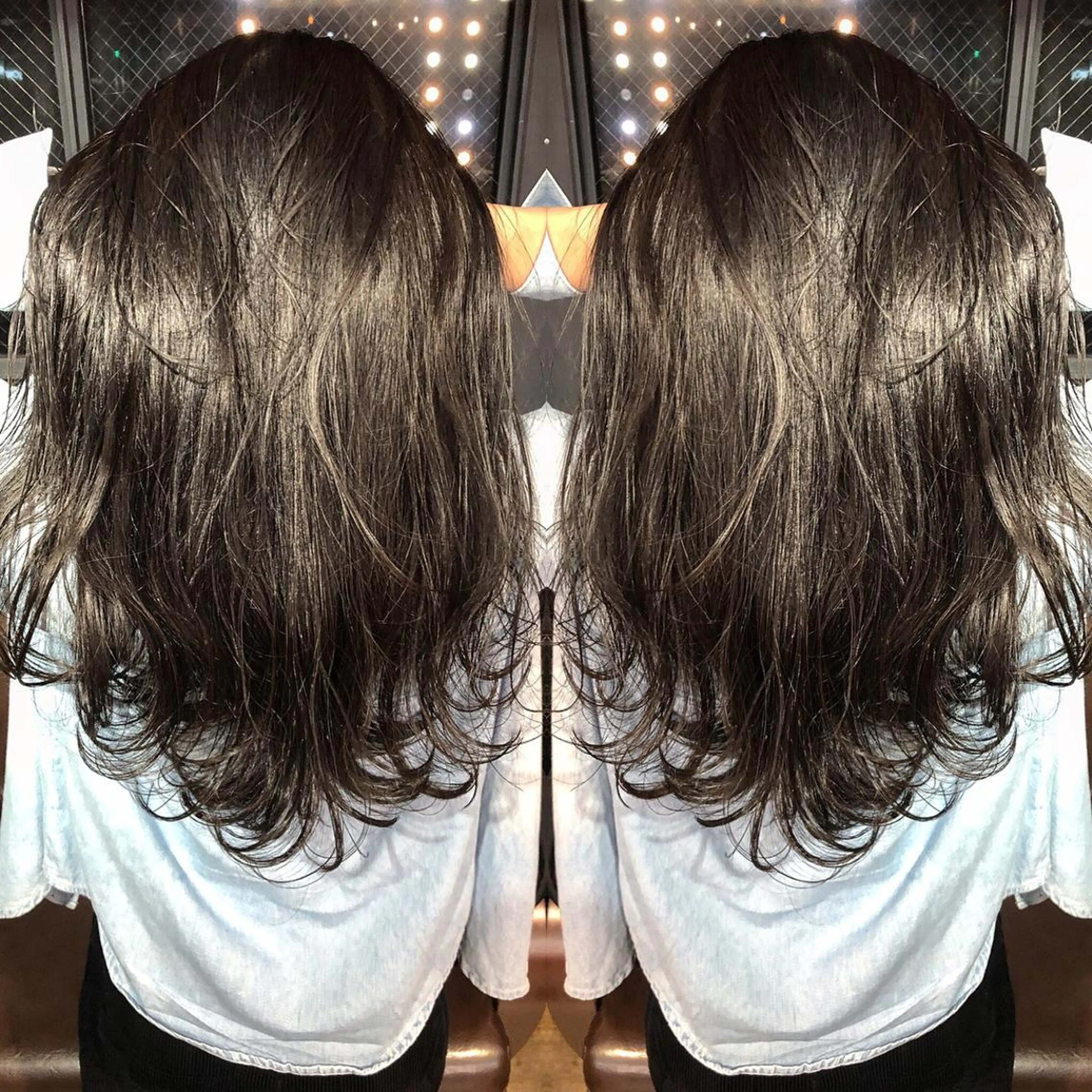 ロング カラー パーマ ヘアアレンジ メンズ キッズ ネイル マツエク・マツパ アッシュ カット ヘアカラー トリートメント 韓国風×透明感カラー 髪質改善オタベシンヤのヘアスタイル