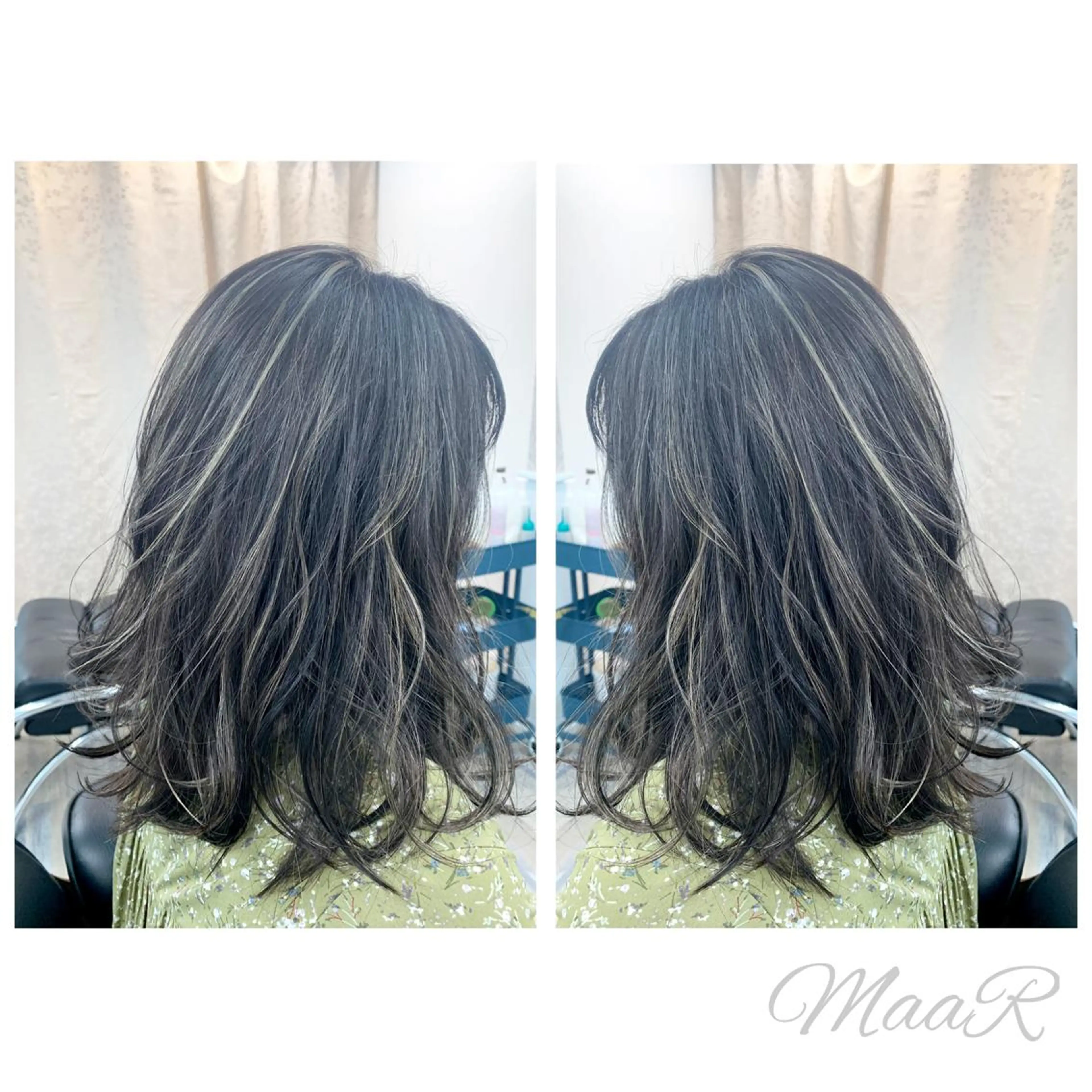 カラー Asuka Mabuchiのヘアスタイル