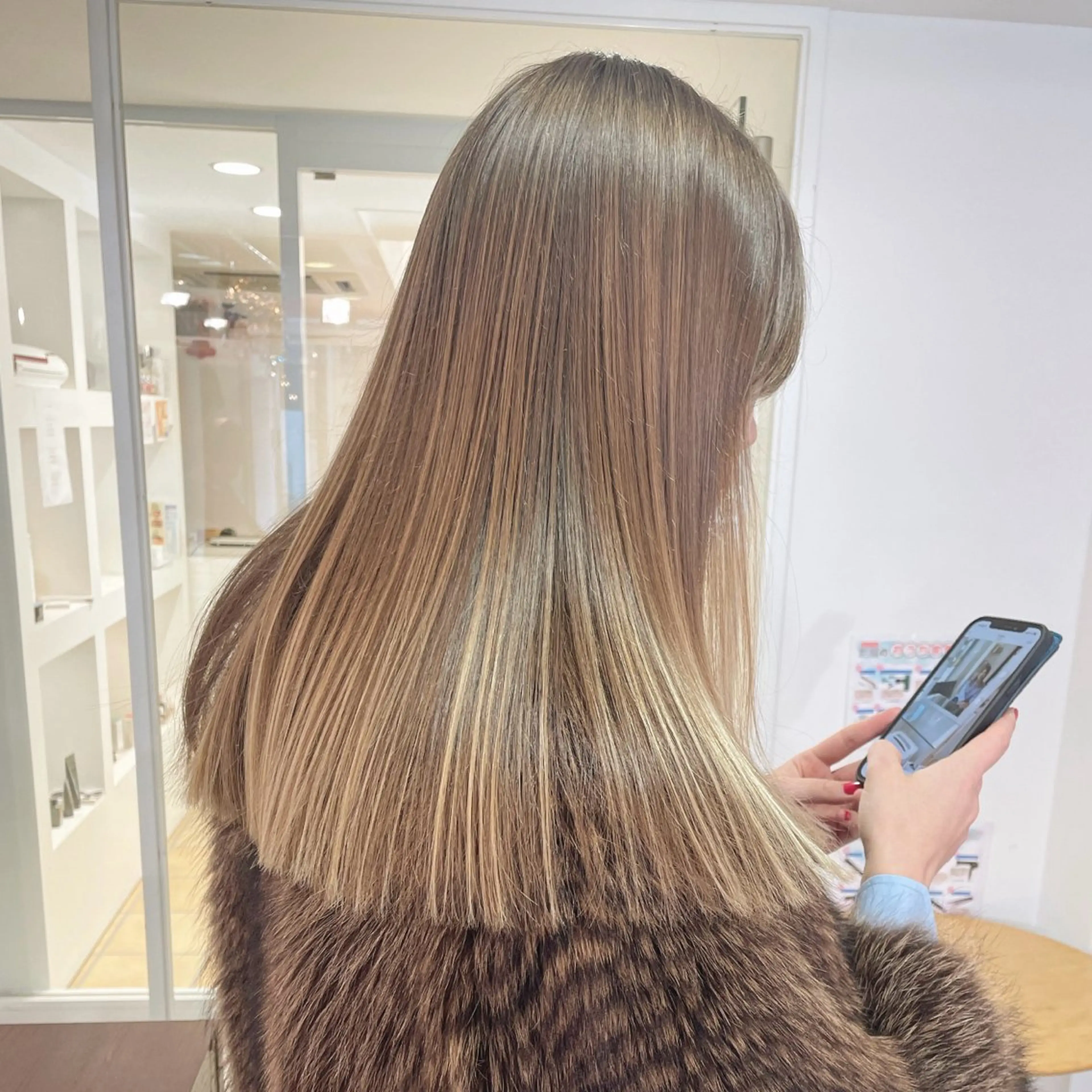 セミロング カラー 透明感カラー カット ヘアカラー トリートメント 堀江将太朗/恵比寿/ メンズカットのヘアスタイル