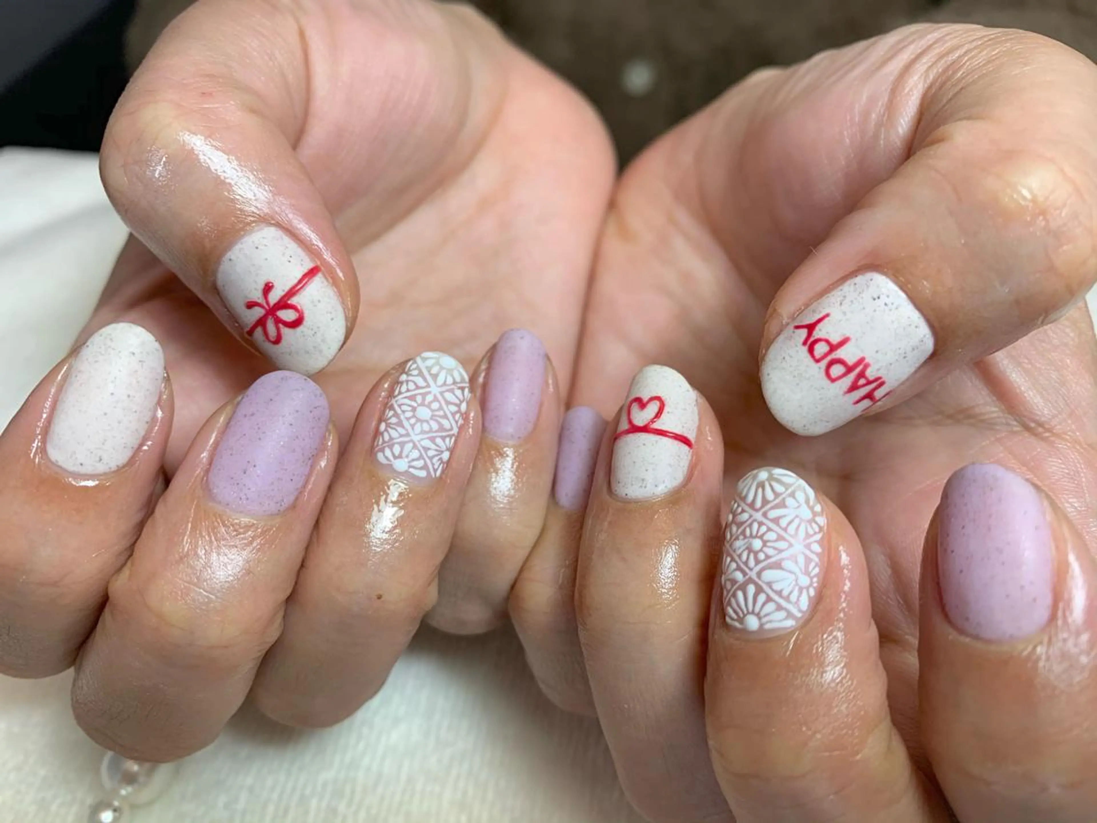 ネイル 手塚 里奈のネイルデザイン