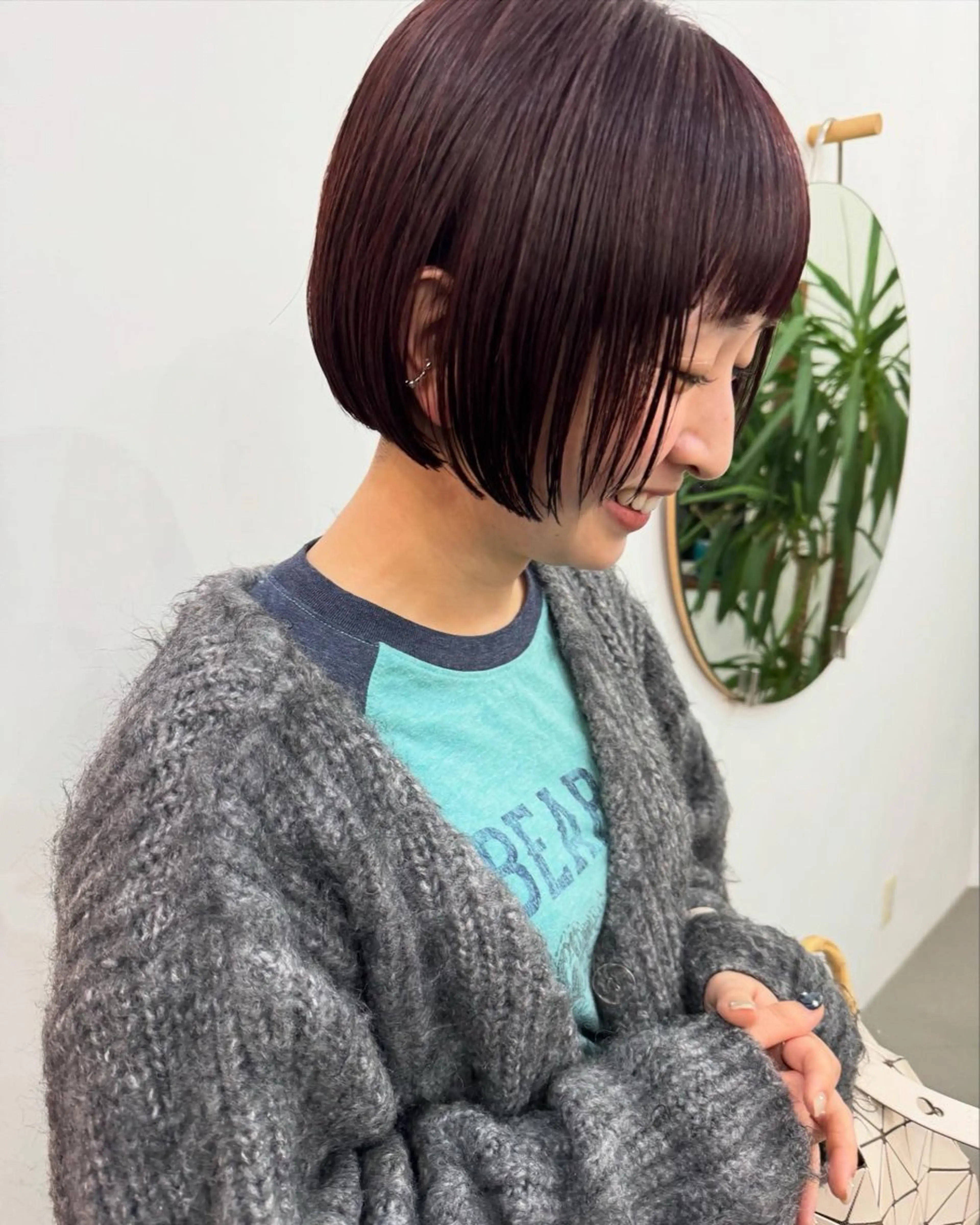 ショート カラー ボブ Spiel KOMOのヘアスタイル